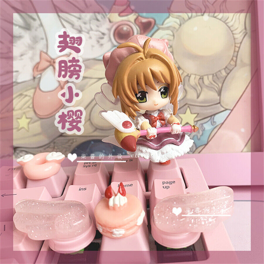 Card Captor SAKURA KINOMOTO SAKURA Tomoyo Daidouji Mechanical Keyboard Keycap
