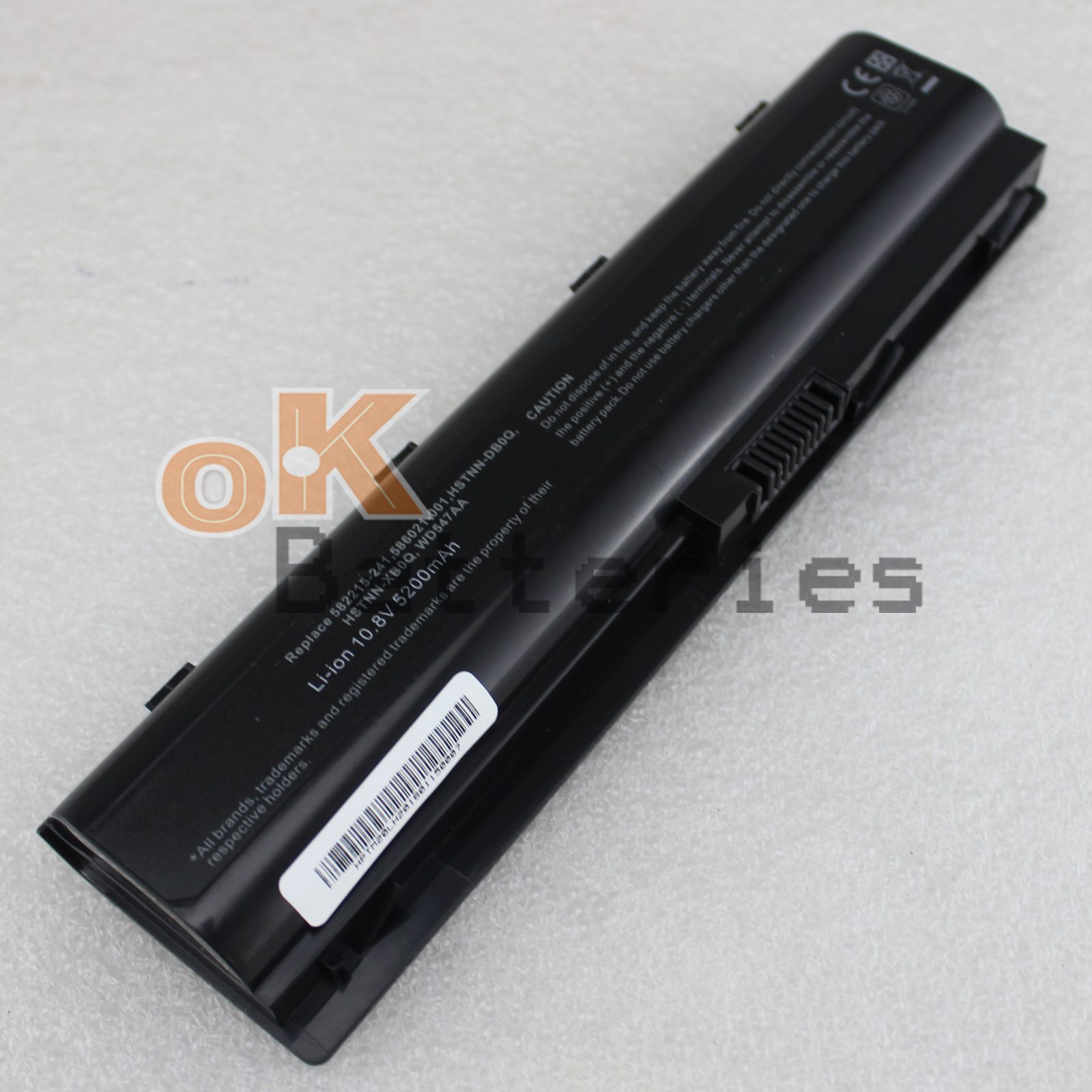 Battery Fit HP HSTNN-LB0Q WD547AA 582215-241 586021-001 TM2T TM2T-1000