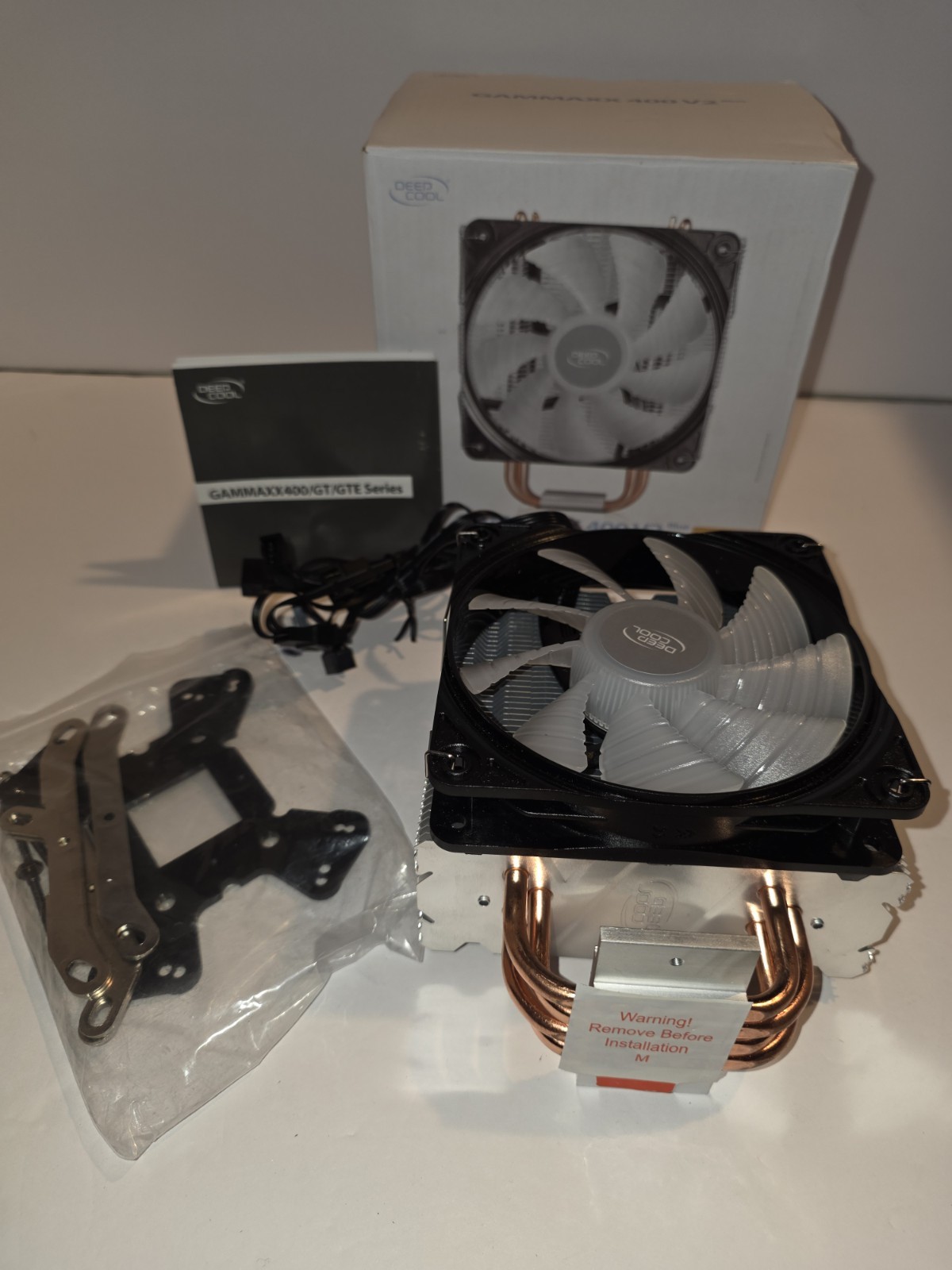 GAMMAXX 400 V2  POWERFUL CPU Cooler With Led Fan Open Box