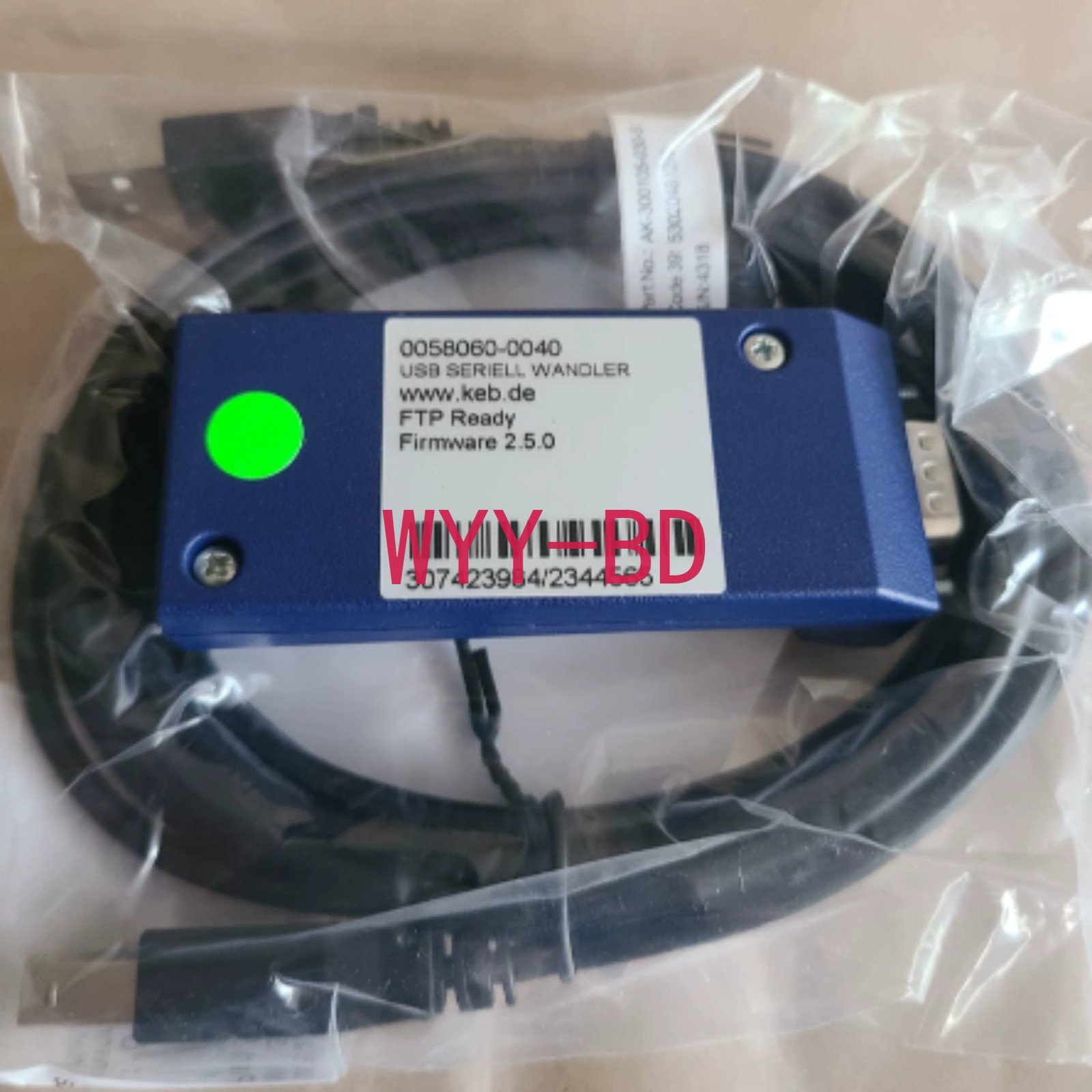 1PC NEW KEB 0058060-0040 Inverter Communication Adapter Freight Free