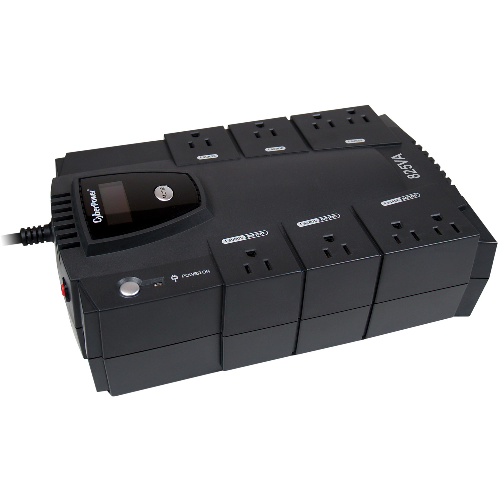CyberPower CP825AVRLCD Intelligent LCD UPS Battery Backup