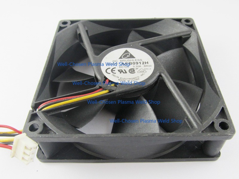 1PC DELTA AFB0912H 9025 92x92x25mm 92mm 12V 0.3A 51CFM 3 wire DC Cooling Fan