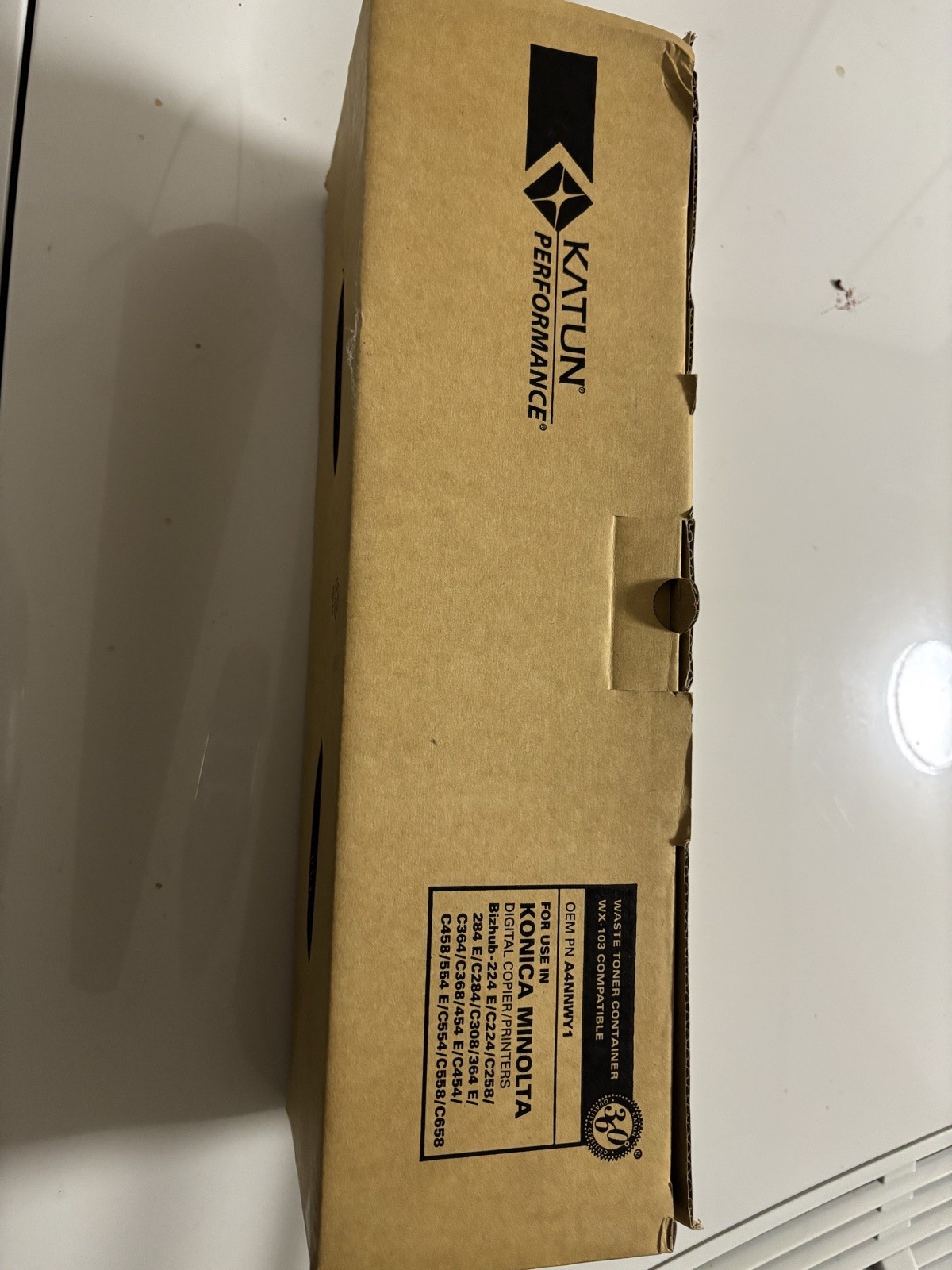 Katun Waste Toner Container WX-103 Konica Minolta A4NNWY1 bizhub C224 C364 C454