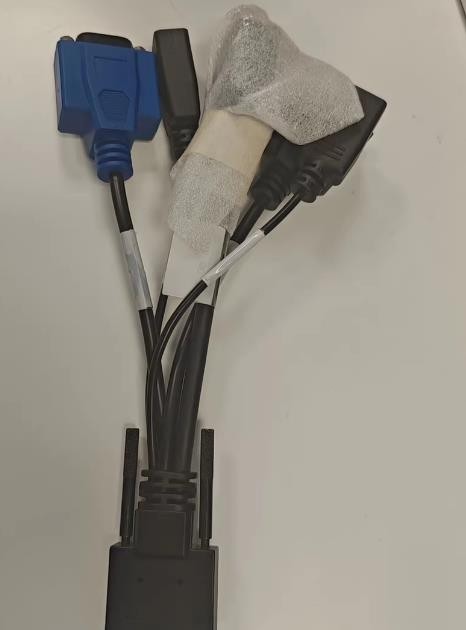 Inspur 4-node server braided cable USB+VGA interface Inspur I24 M6 NS5162M5