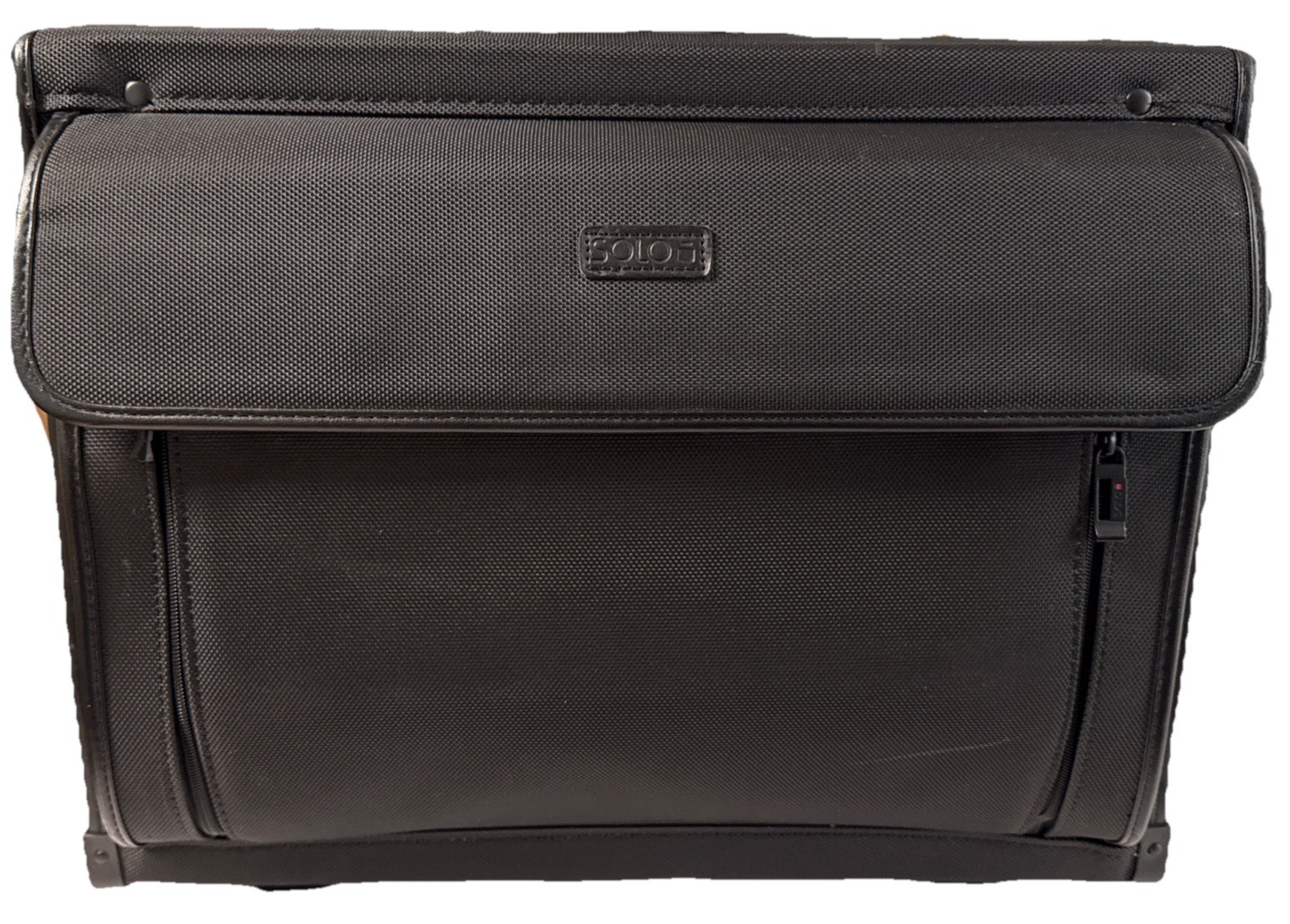 SOLO B78-4 Rolling Catalog Laptop Case W/ Combination Lock & Telescoping Handle