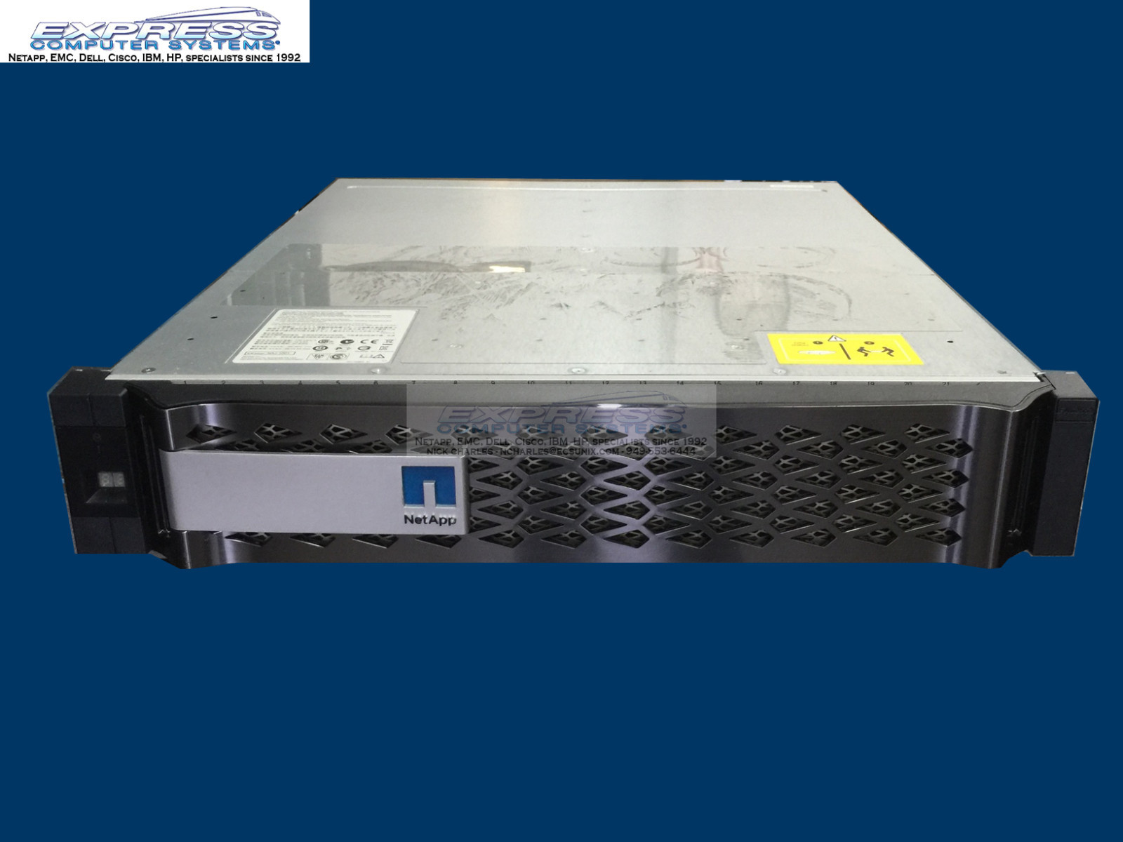 Netapp FAS2552A Dual Controller w/24x 600GB 10K SAS X422A FAS2552 