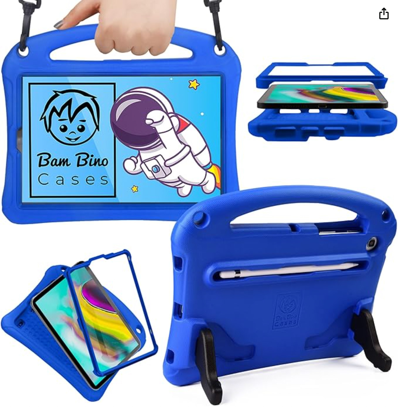Bam Bino Space Suit Kids Case for Samsung Galaxy Tab A