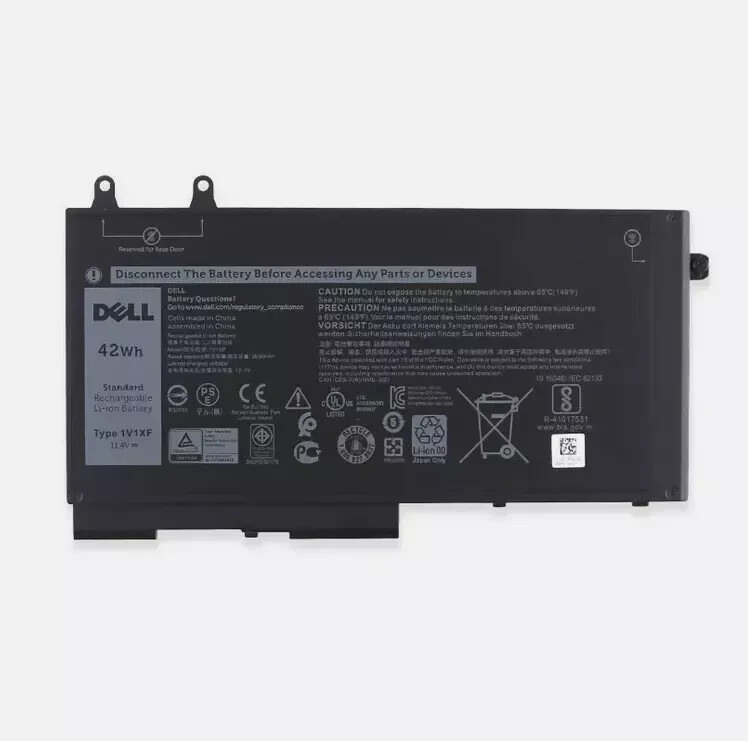 NEW Genuine42WH 1V1XF Battery For Dell Precision3540 3550 Latitude5400 5410 5500