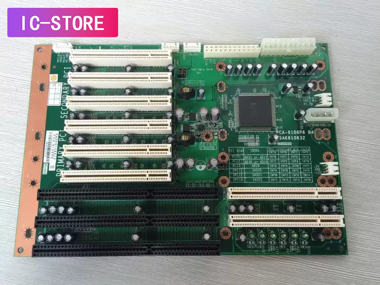 PCA-6108P6 Rev.B4  Industrial Base Board Advantech