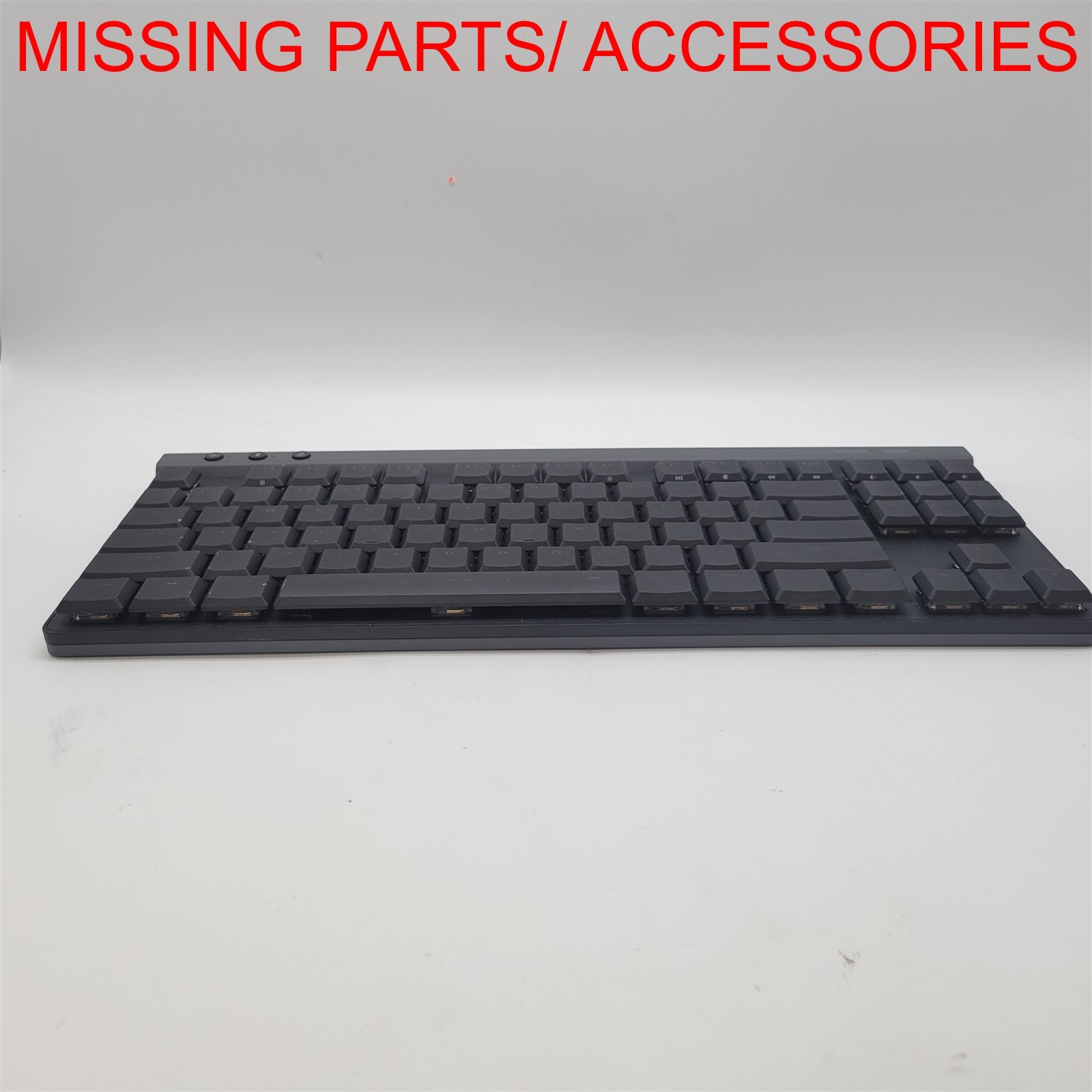 Logitech G515 Lightspeed TKL Low Profile Wireless Gaming Keyboard, Black *READ*