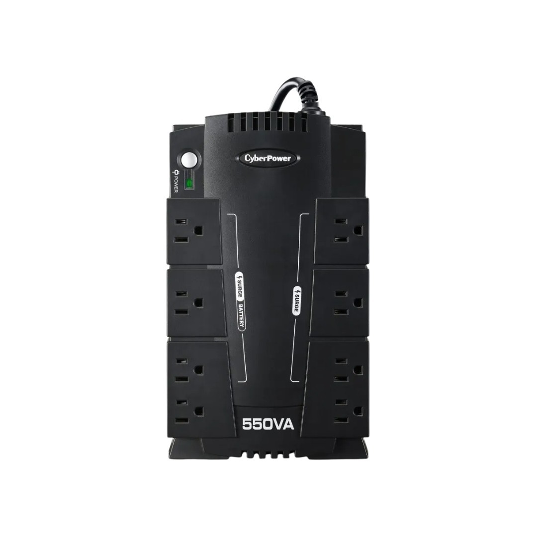 CyberPower CP550SLG UPS 550VA 330W 8 Outlets Compact New