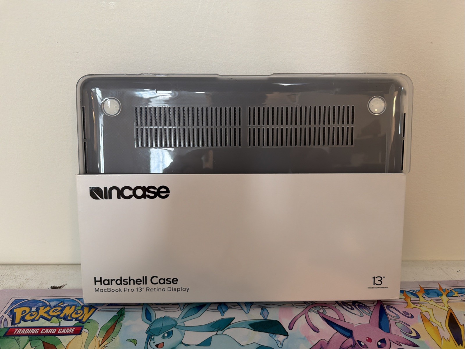 Incase Clear Rigid Plastic Hardshell Case w/ Rubber Feet for 15" MacBook Air