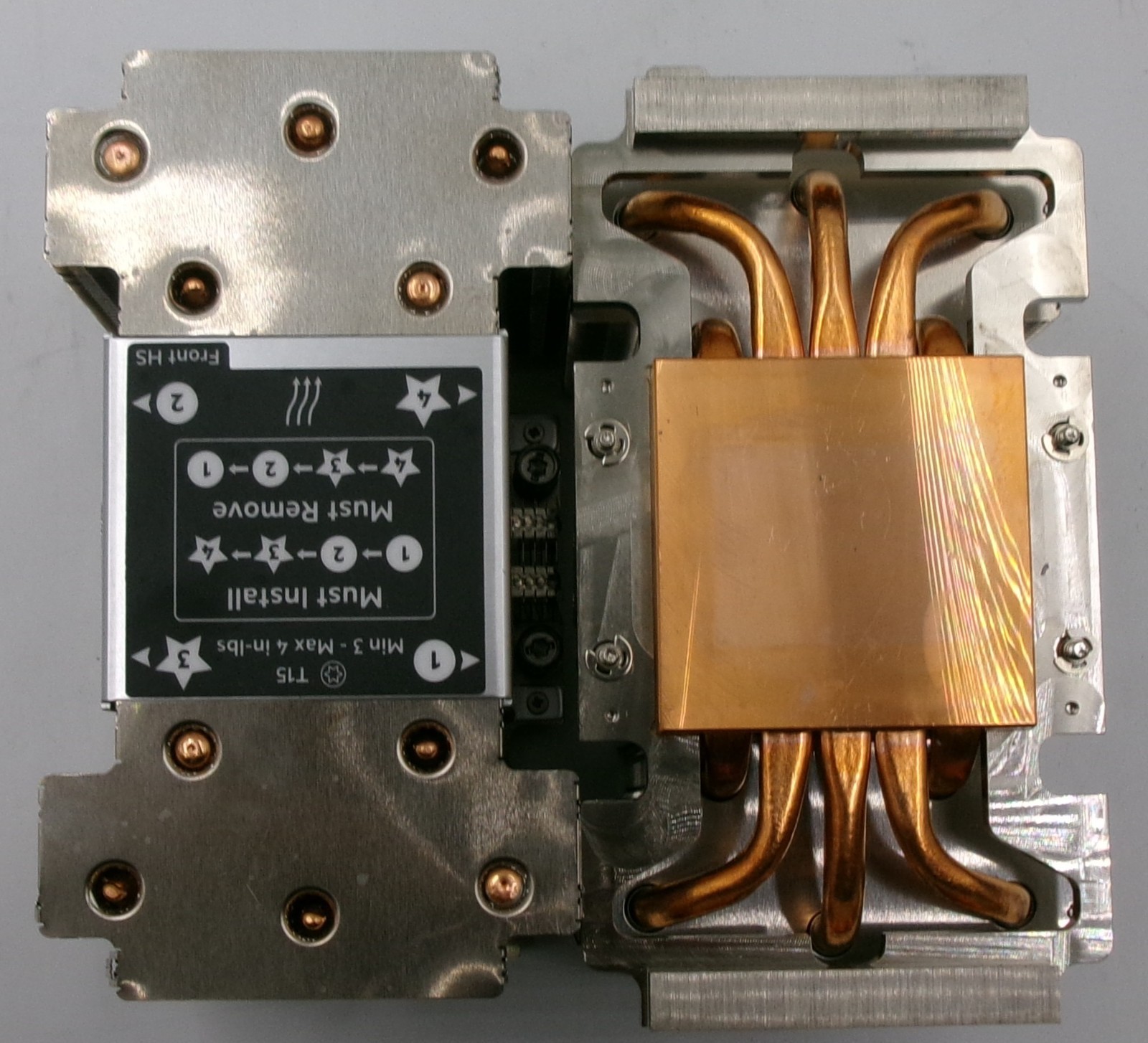 HP P03741 P03740 SXM2 GPU Heatsink HPE Apollo 6500 Gen10
