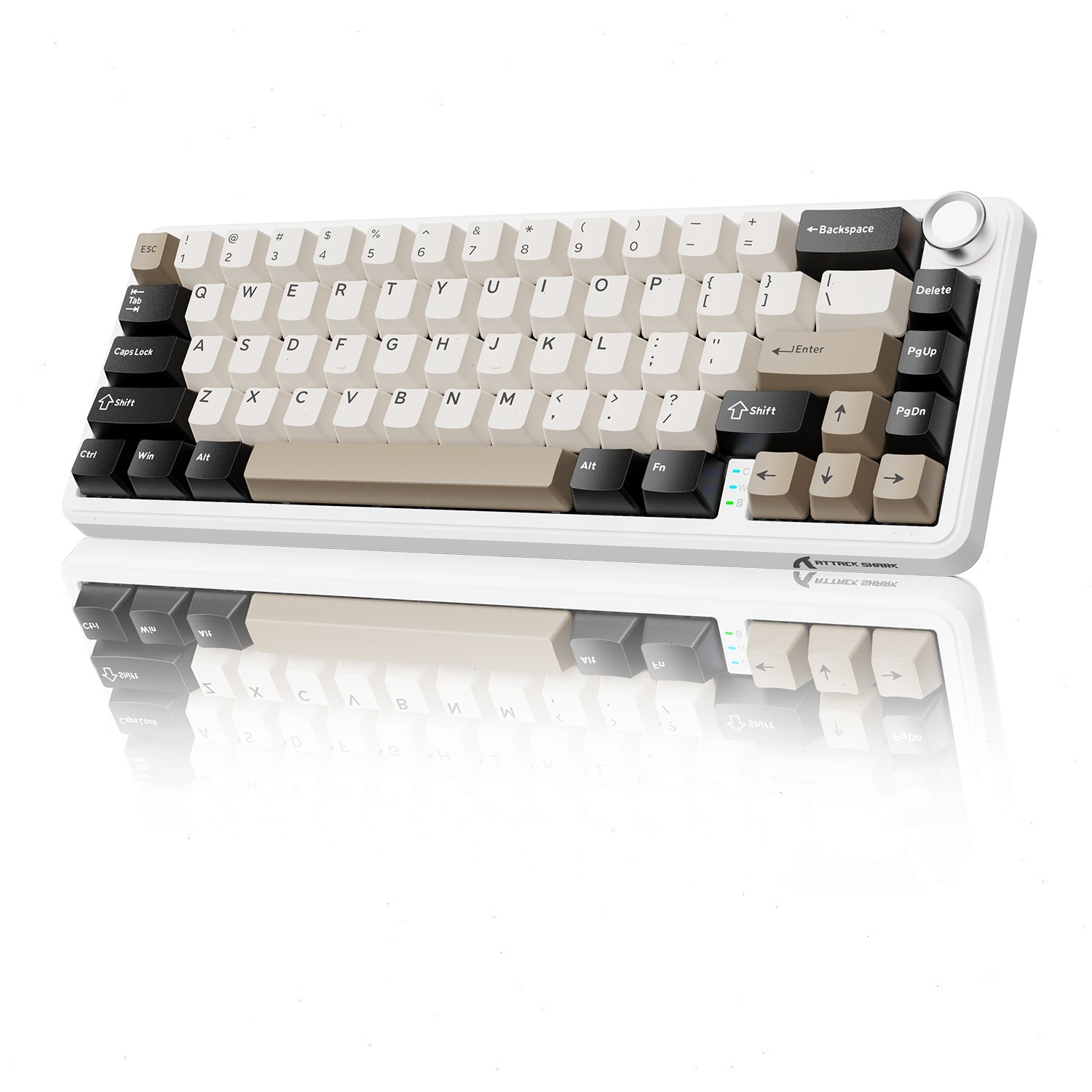 ATTACK SHARK X66 60% Wireless Mechanical Keyboard Tri-Mode Gasket Hot Swap RGB
