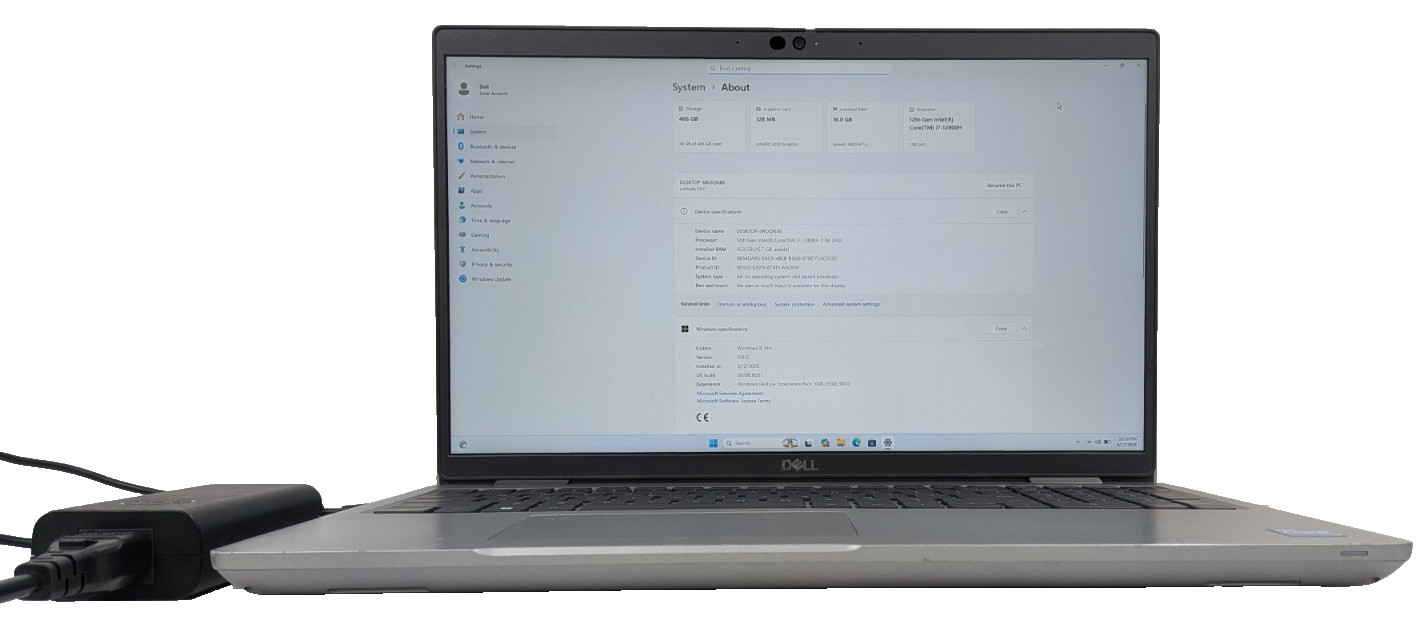 Dell Latitude 5531 *14 Core* i7 12th Gen 16GB DDR5 500GB SSD Windows 11 Grade B+