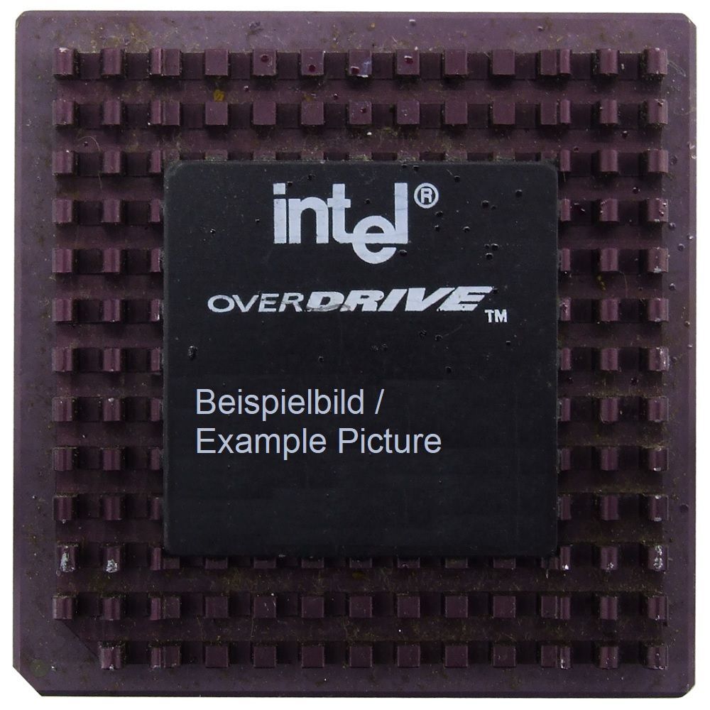 Intel 80486 Overdrive 66MHz SZ935 DX2ODPR66 CPU Socket/Socket PGA168 Cooler