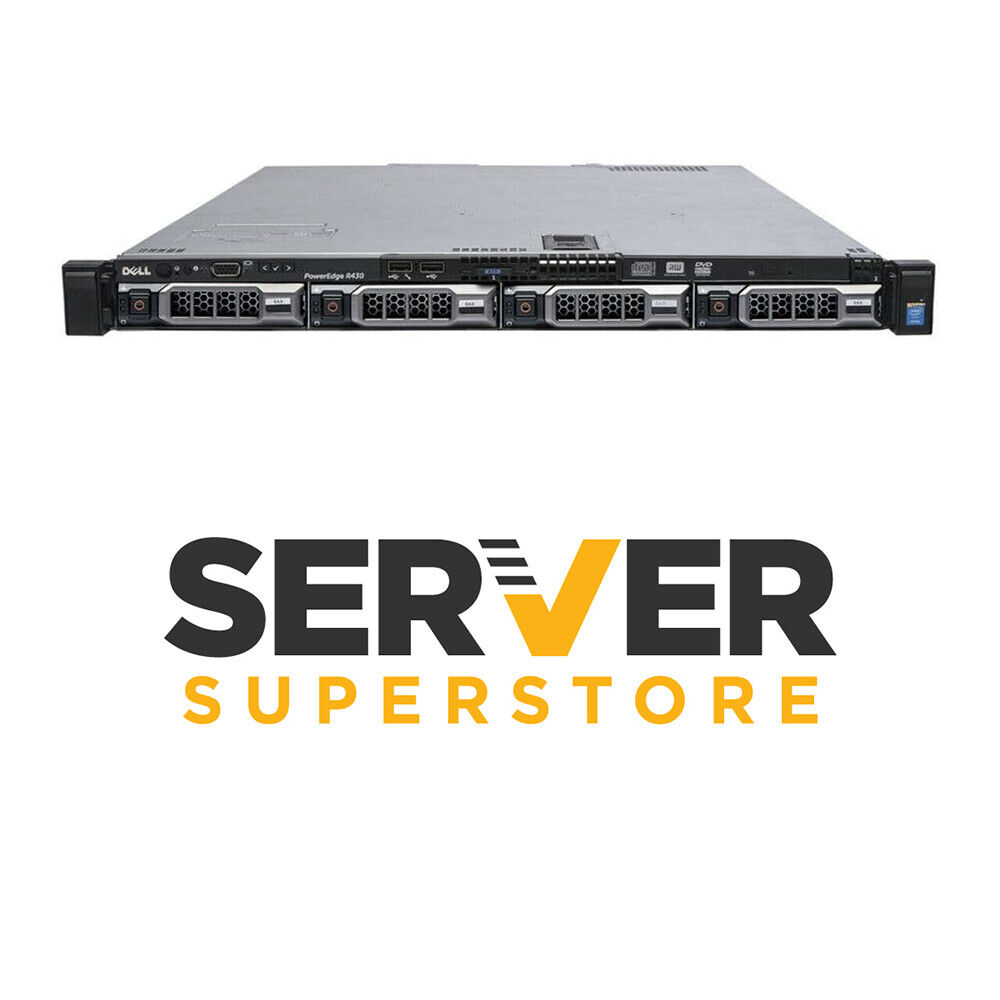 Dell PowerEdge R430 Server 2x E5-2690 V3 = 24 Cores | H730 | 64GB RAM | 2x trays