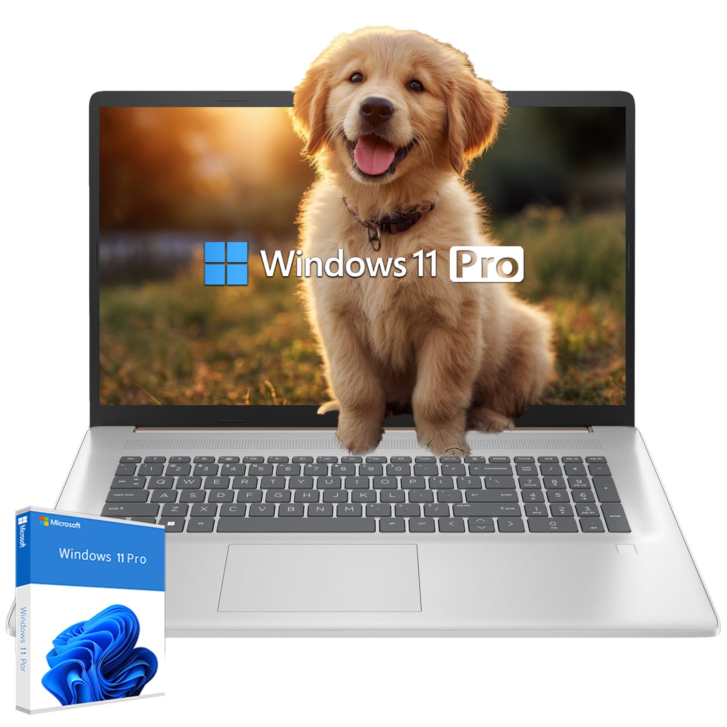 🎉HP 17.3" FHD+ Backlit Laptop Core i5-1334U 10cores UpTo 64GB-4TB SSD Win11Pro