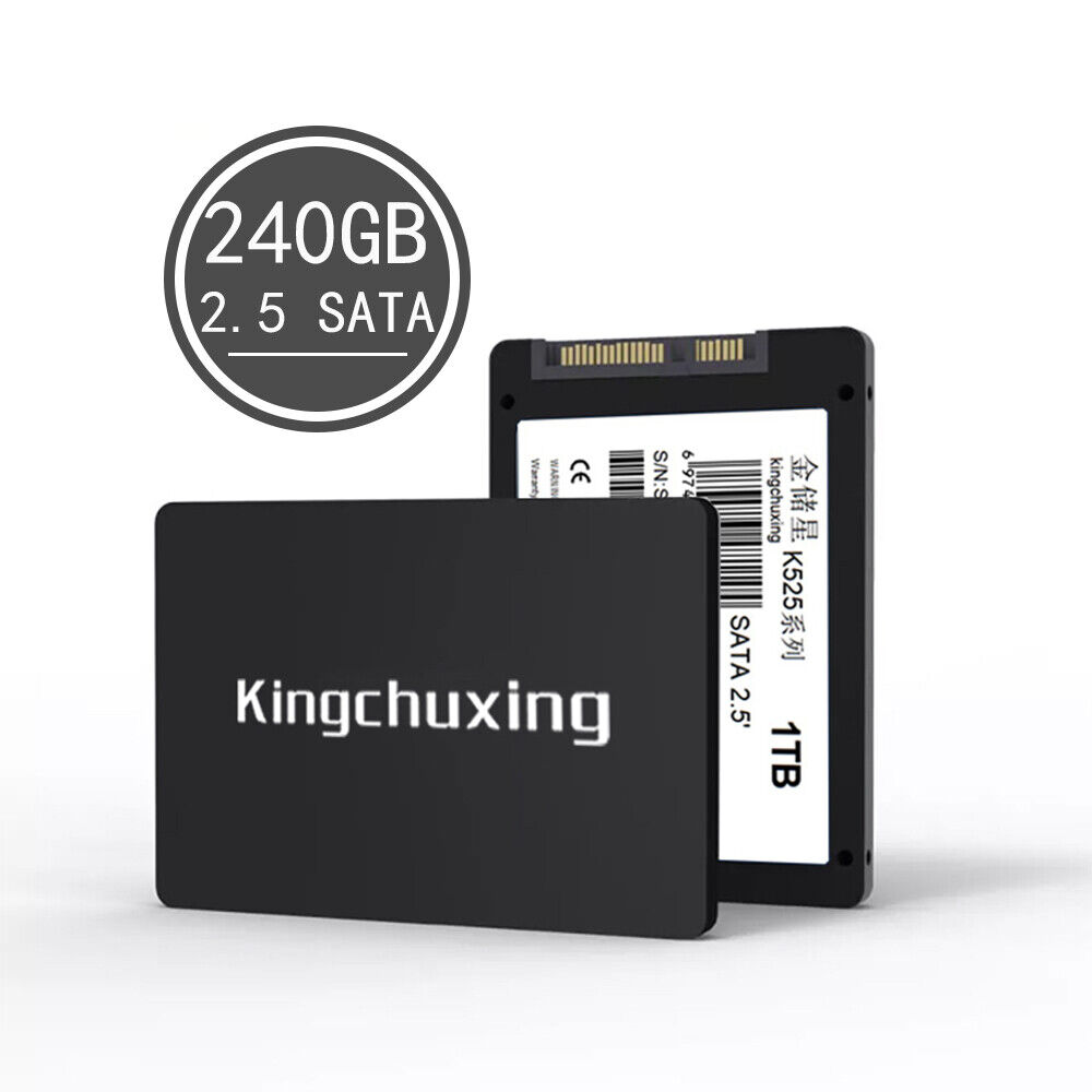 Kingchuxing 240GB SATA III SSD 2.5'' 6Gb/s Internal Solid State Drive 500MB/s PC