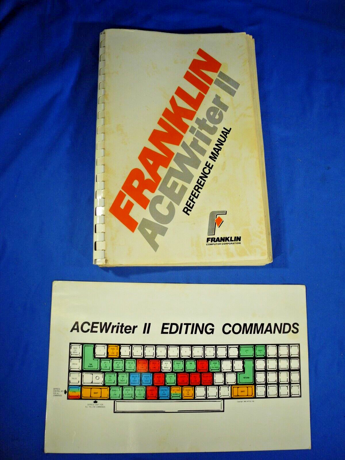 Franklin ACEWriter II Word Processor for Franklin Ace 1000, 1200 Systems & Card