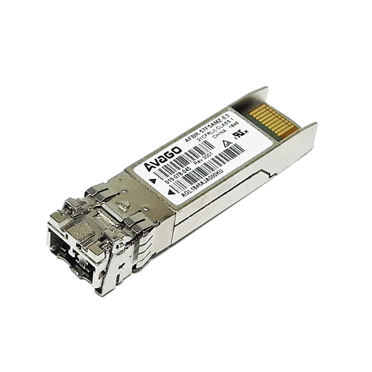 AVAGO AFBR-57F5AMZ-E3 EMC 16Gb FC SFP+ SWL 850nm Transceiver 019-078-045