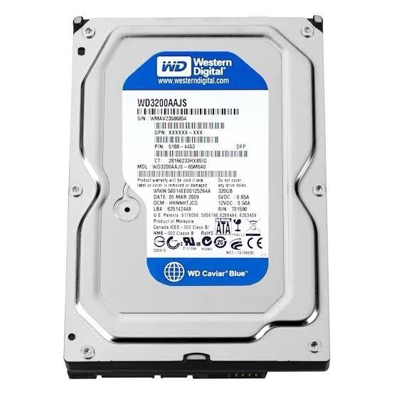 Western Digital WD WD3200AAKS Caviar Blue 320GB 7200RPM 3.5" Hard Drive
