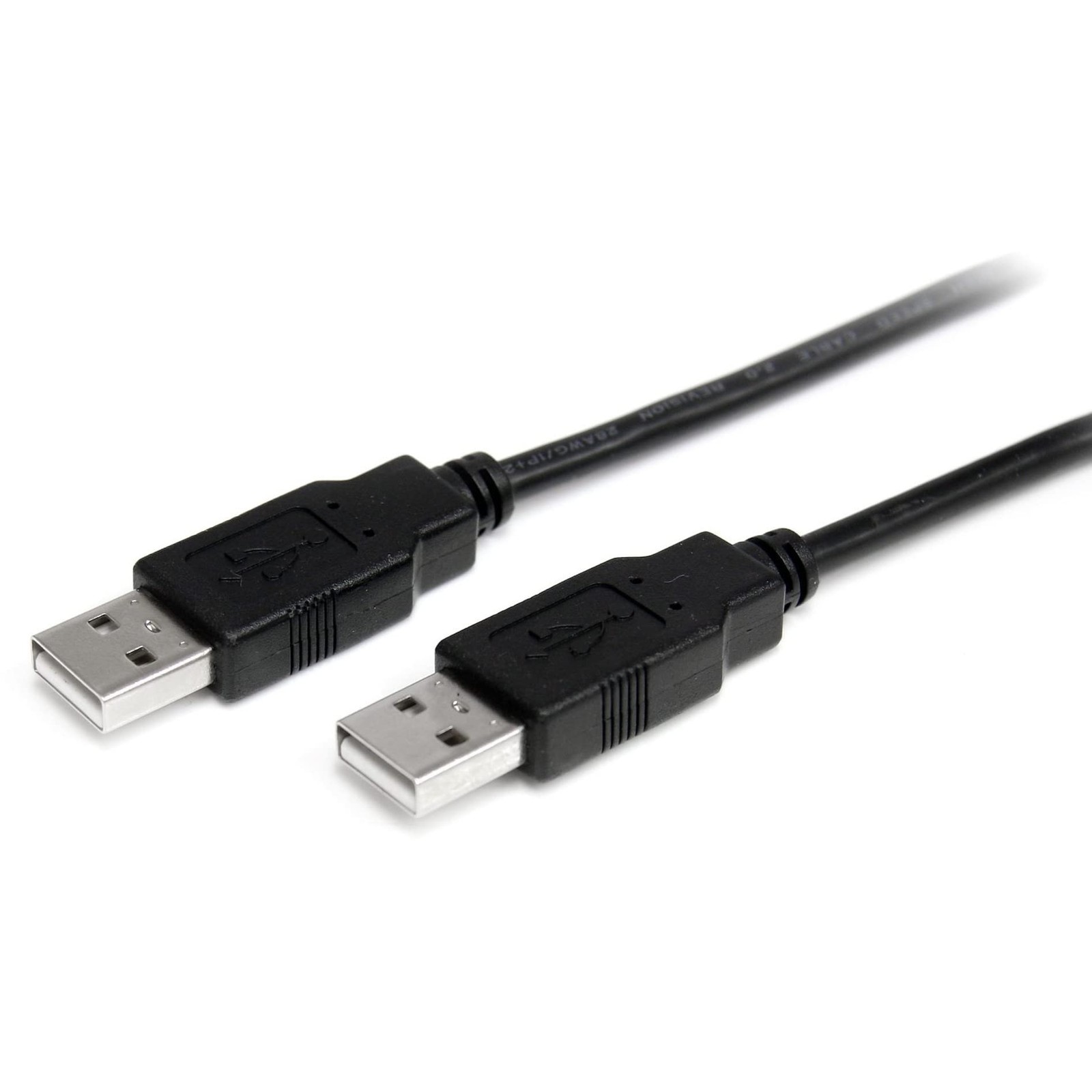 Startech.com 1m USB 2.0 A to A Cable - M/m - - - 1 3 ft / 1m, Black 