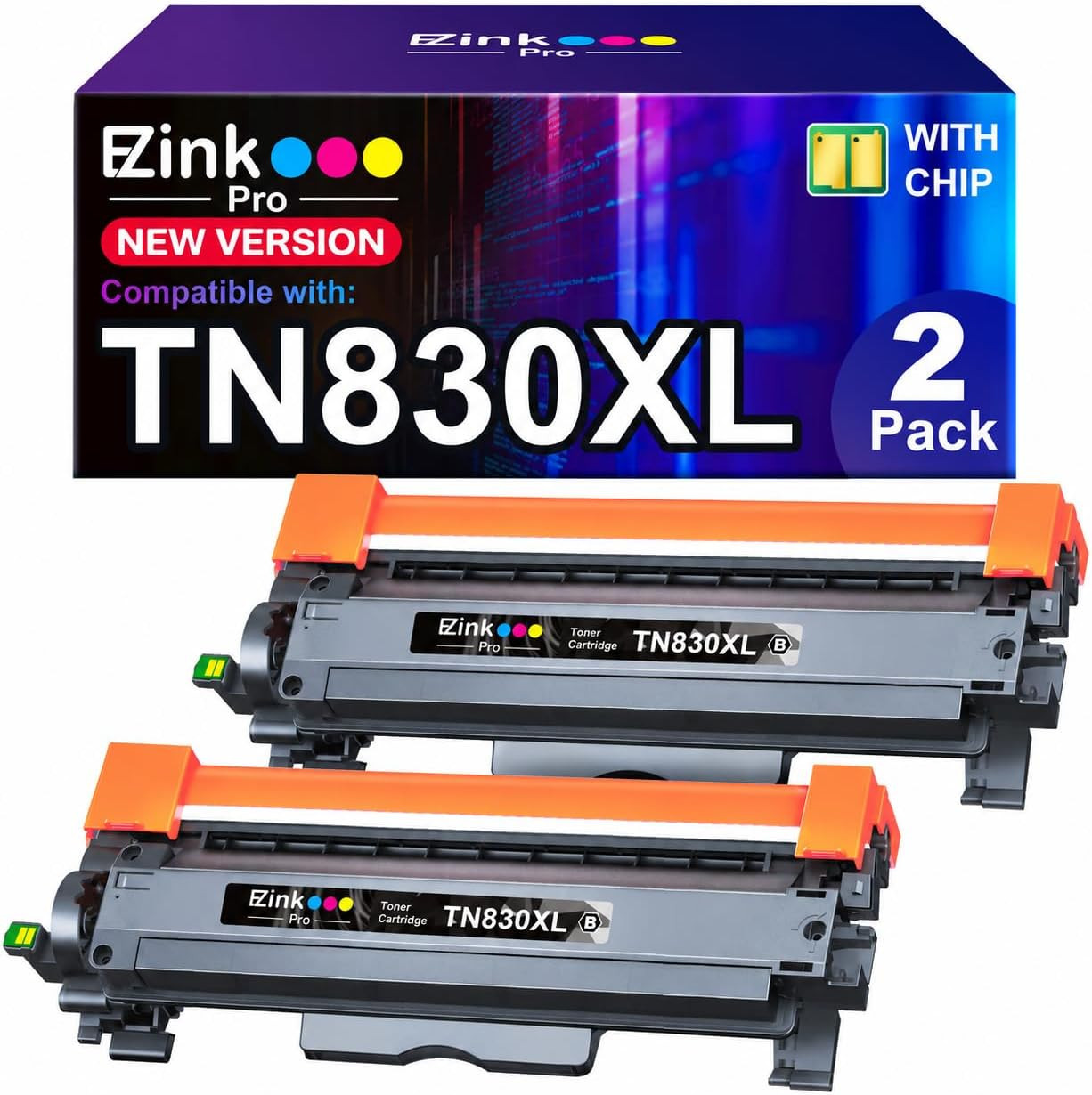 TN830XL Compatible Replacement for Brother HL-L2460DW L2640DW
