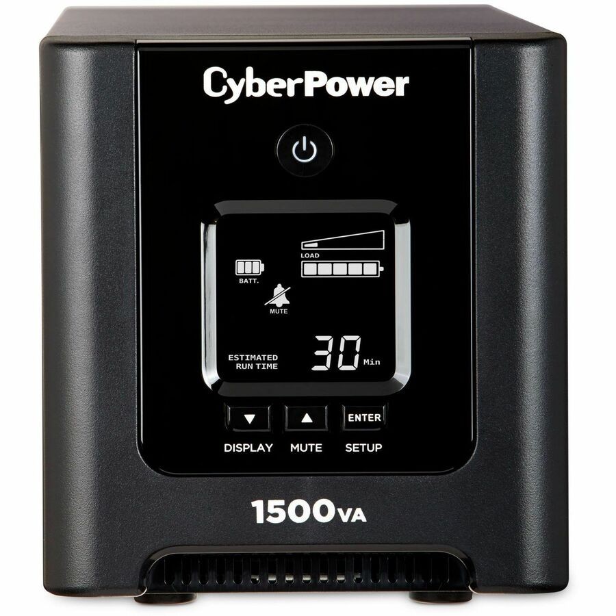 Cyberpower OR1500PFCLCD PFC Sinewave 1500VA 1050W 8-Outlet Line-Interactive UPS