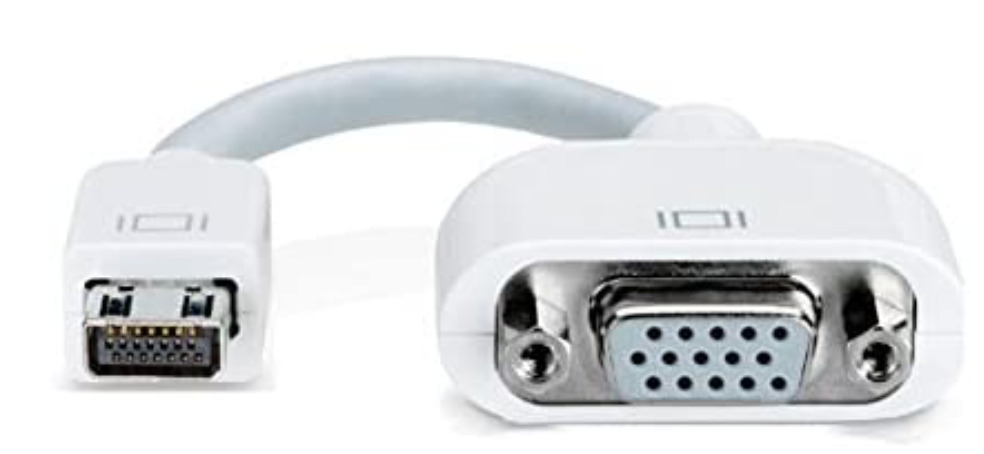 Mini VGA Port to VGA Adapter for Apple iBook eMac Powerbook Display 603-0607