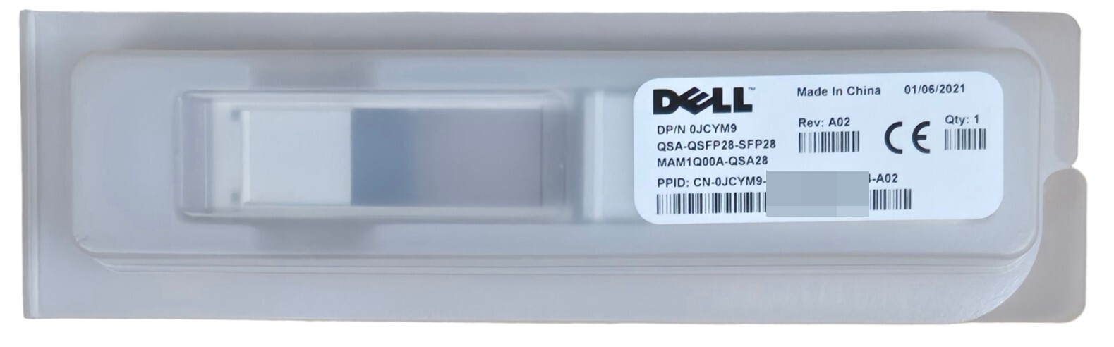 Dell / Mellanox QSA QSFP28 to SFP28 Adapter JCYM9 MAM1Q00A-QSA28