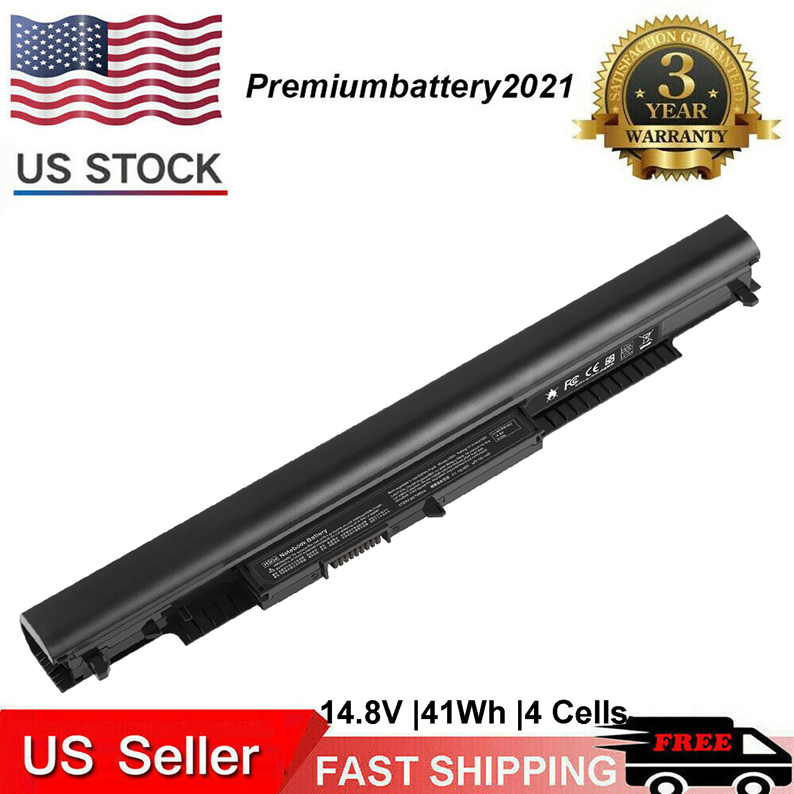 Battery For HP Pavilion 15-af131dx 15-af112nr 15-af093ng 15-af127ca 15-af087nw P