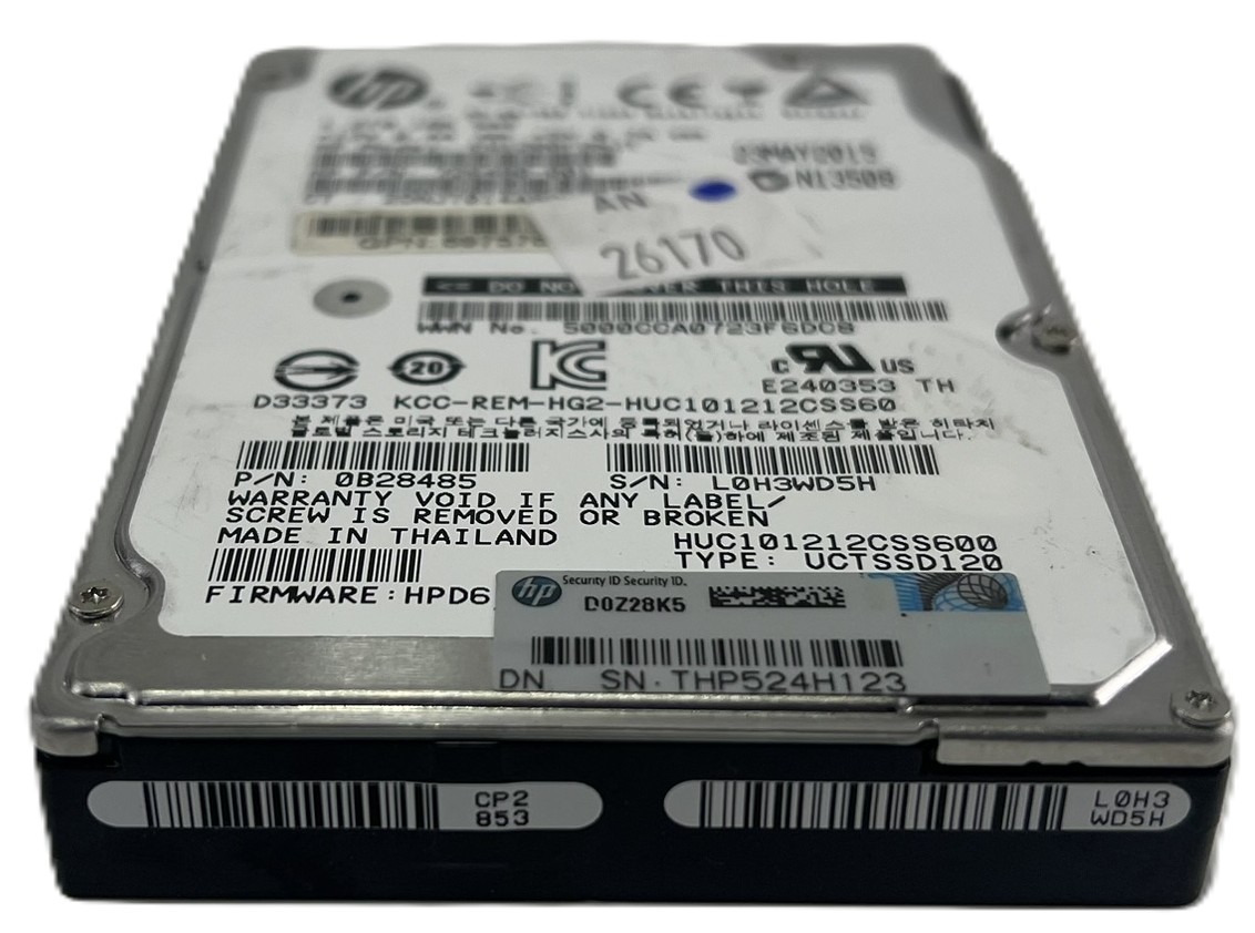 Lot of 20 HP EG1200FDNJT 1.2TB 2.5" SAS 10000RPM HDD Hard Drives (AMX)