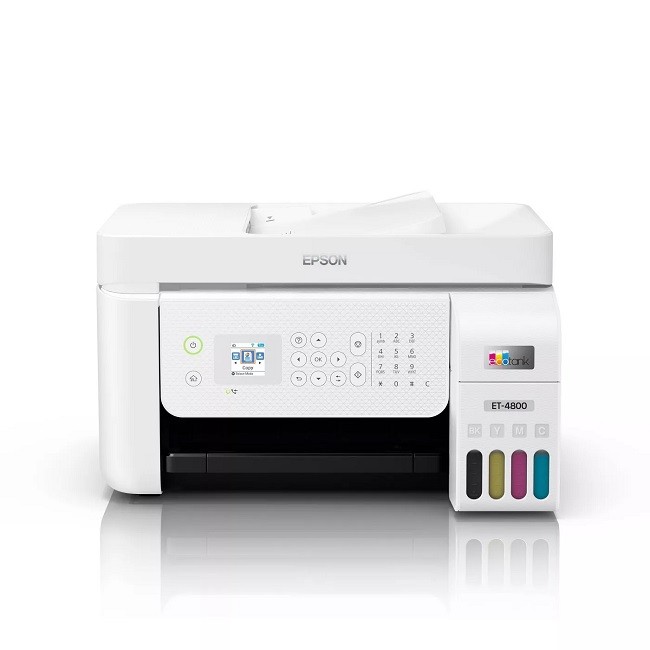 Epson C11CJ65201 EcoTank ET-4800 All-in-One Color Inkjet Printer Scanner Copier