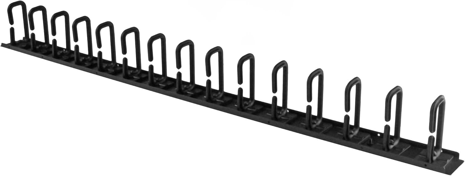StarTech.com Vertical 0U Server Rack Cable | | 3 ft, Black 