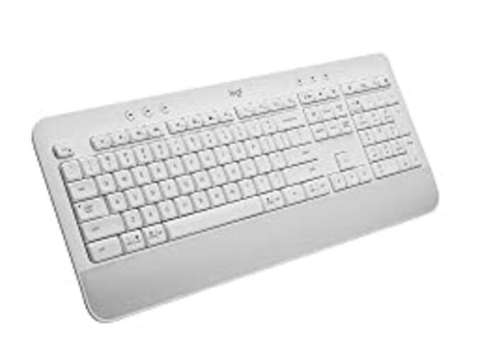 Logitech Signature K650 Comfort Full-Size Wireless Keyboard White SPANISH LAYOUT
