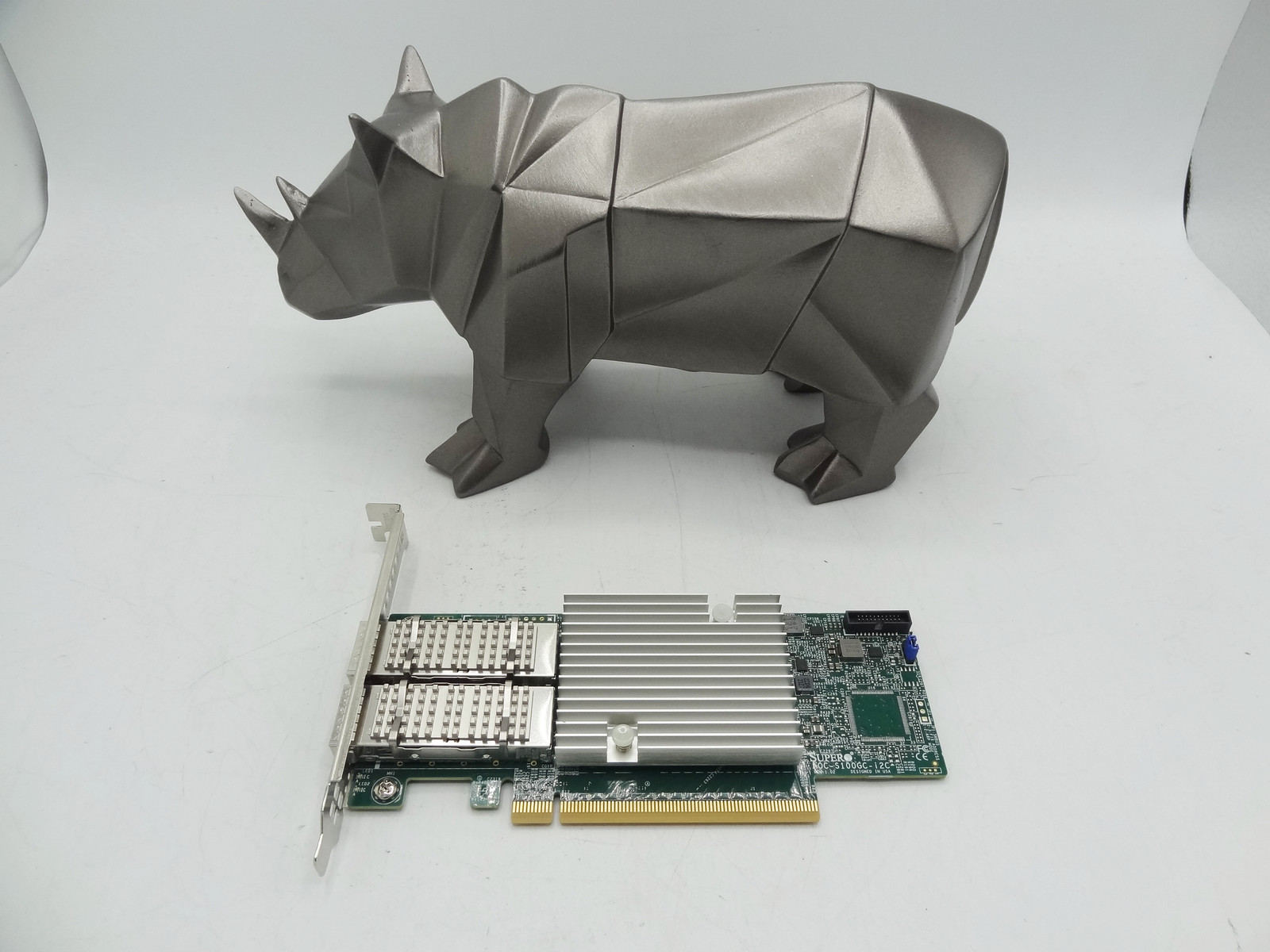 SuperMicro AOC-S100GC-I2C 2 Port 100GBE QSFP28 Intel E810-CAM2 PCIE Adapter