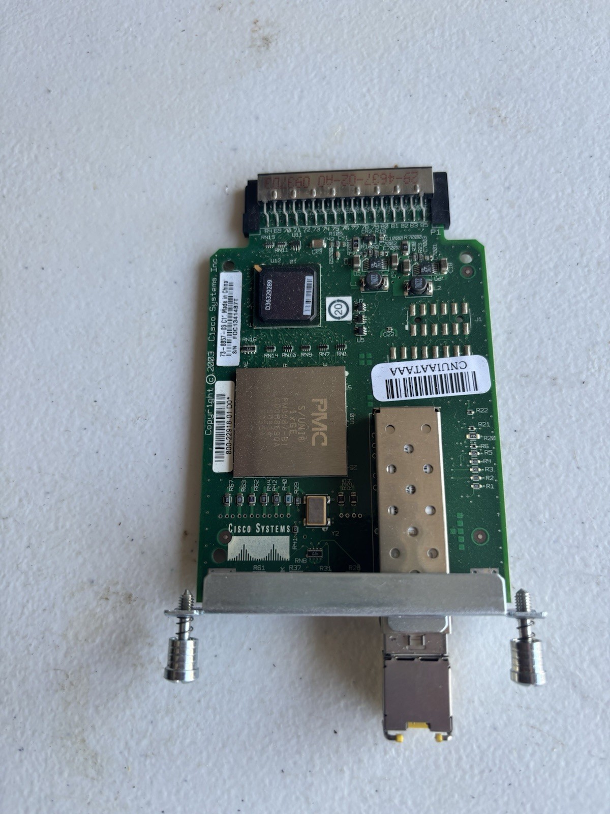 Cisco HWIC-1GE-SFP 1-Port High Speed Wan Interface Card FAST SHIPPING