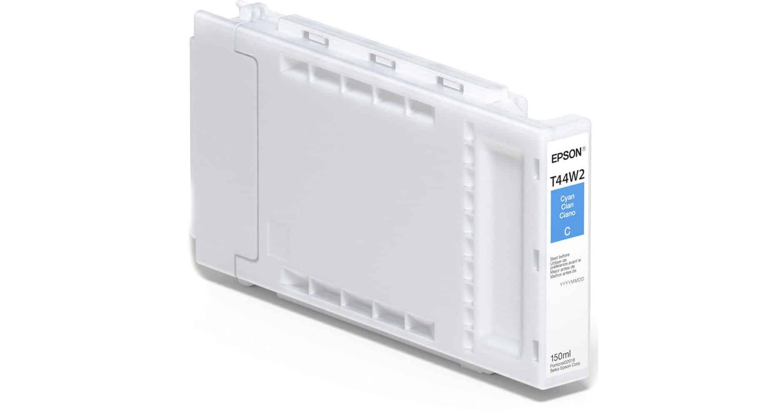 Epson T44W Standard-Capacity 150 mL Cyan Ink Cartridge [T44W220]