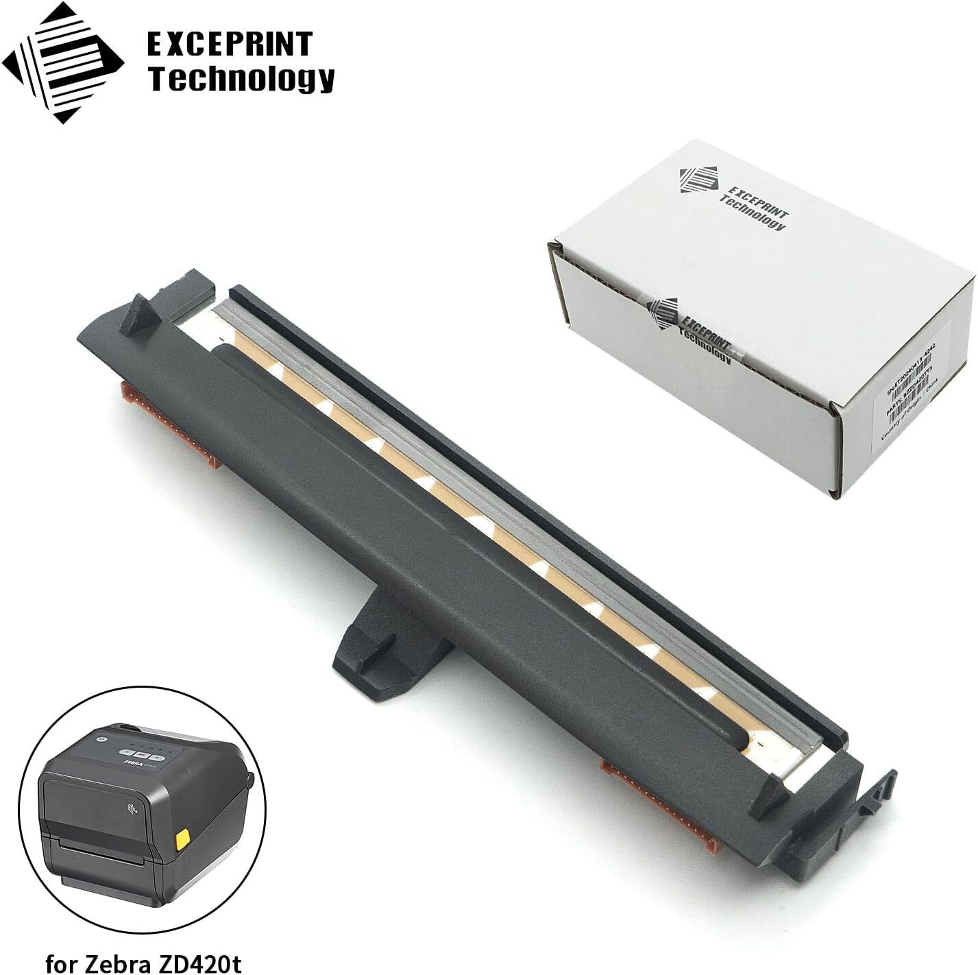 New Printhead for Zebra ZD420T ZD620T ZD621T 300dpi Thermal Printer P1080383-227