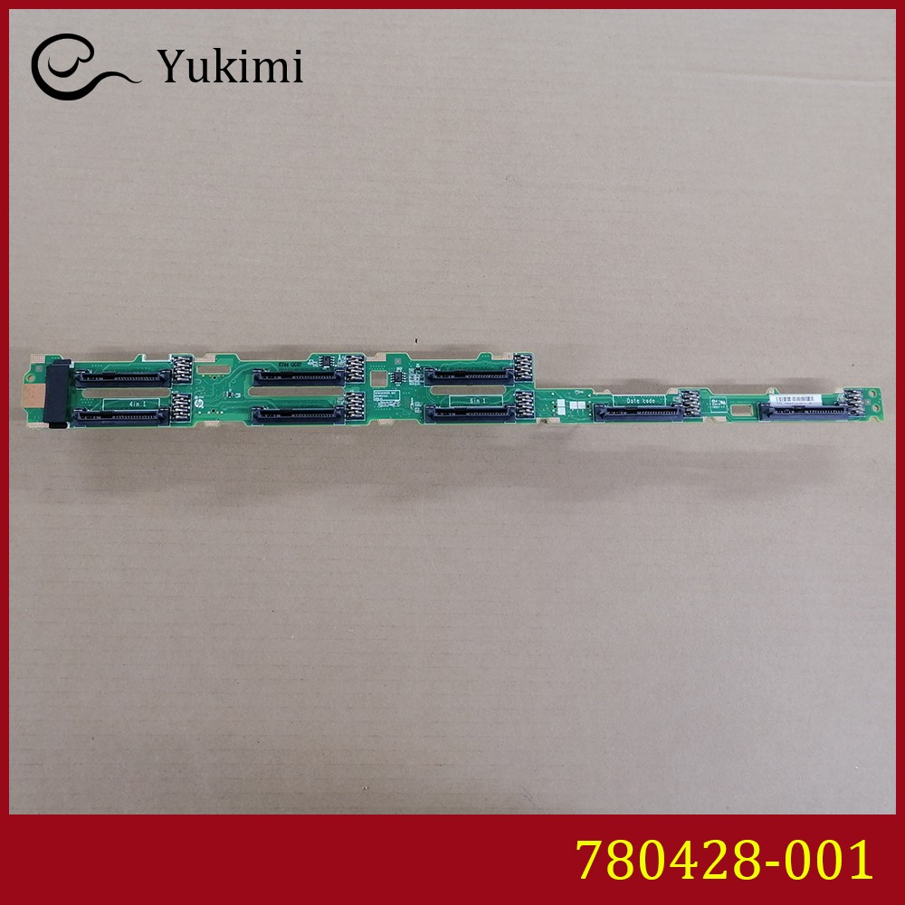 780428-001 743454-001 FOR HP G9 G10 Server 2.5-Inch 8-Disk Backplane