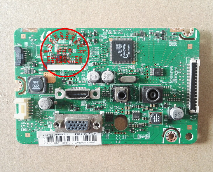 1PC used for Samsung S24D360HL/S27D360H/ S24E360H Driver Board SD360 Motherboard