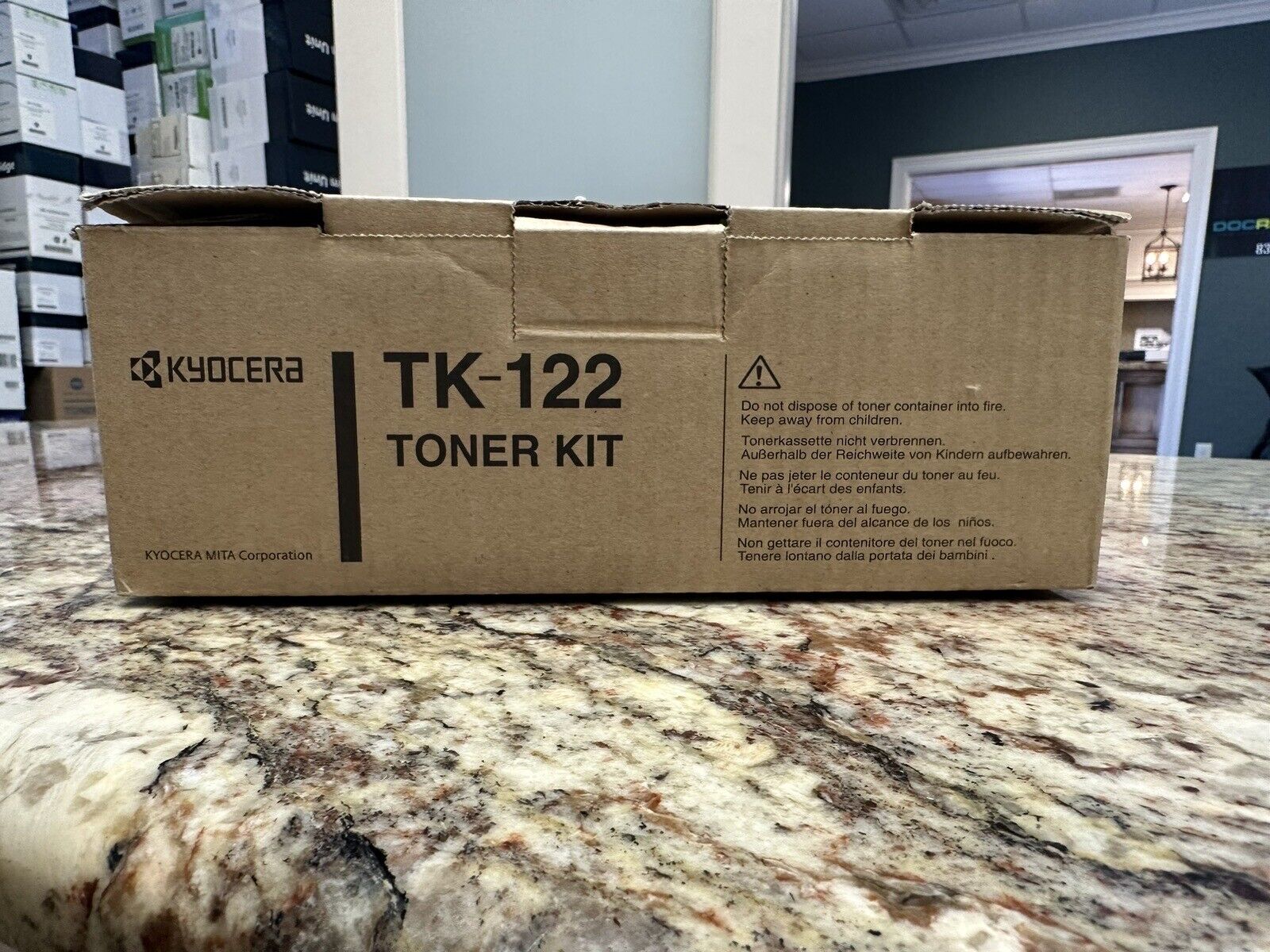 Kyocera TK-122 TK122 Black Toner Kit Ecosys 1030 Series