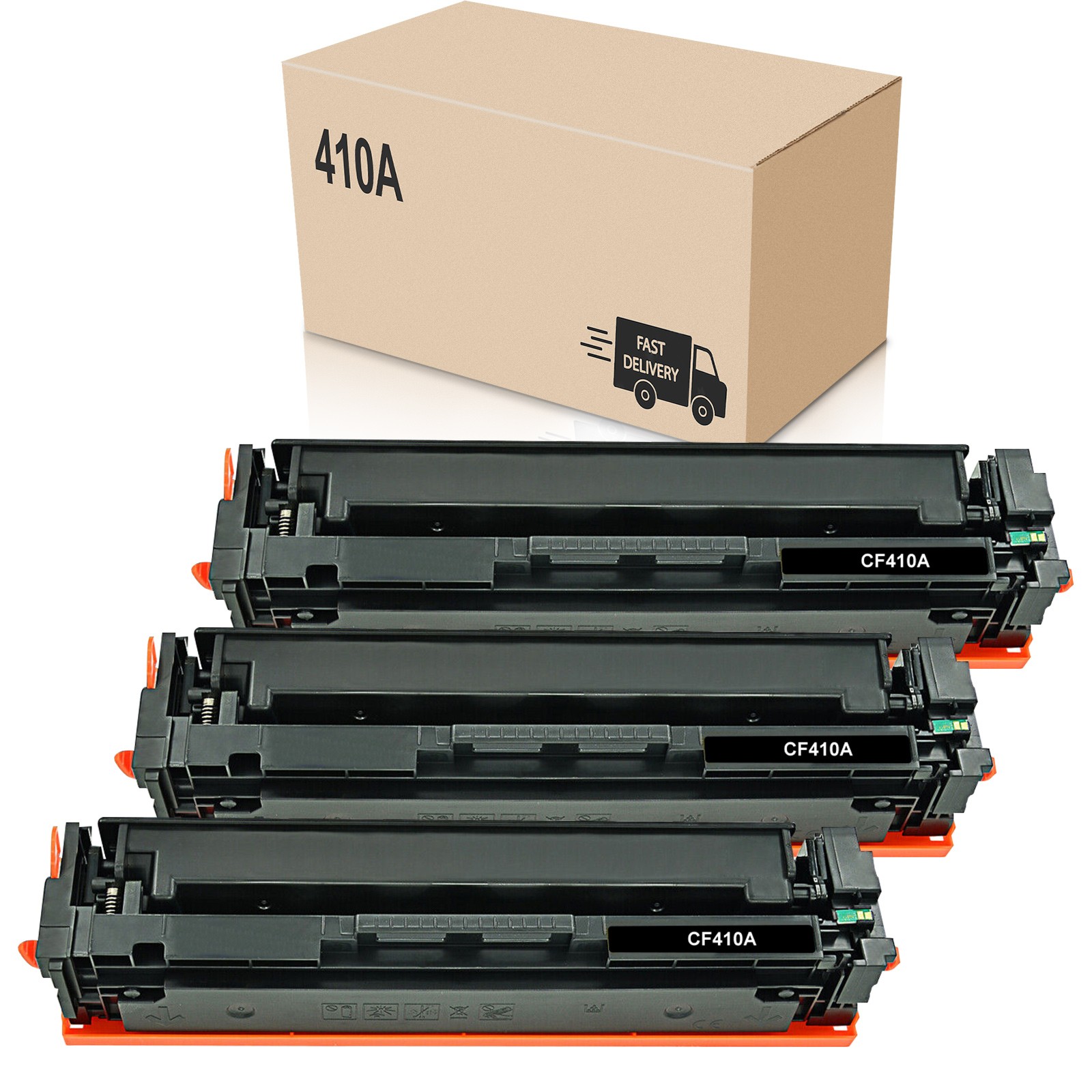 3PK CF410A For HP 410A Toner 410X LaserJet Pro MFP M477fnw M477fdn M377dw M452dw