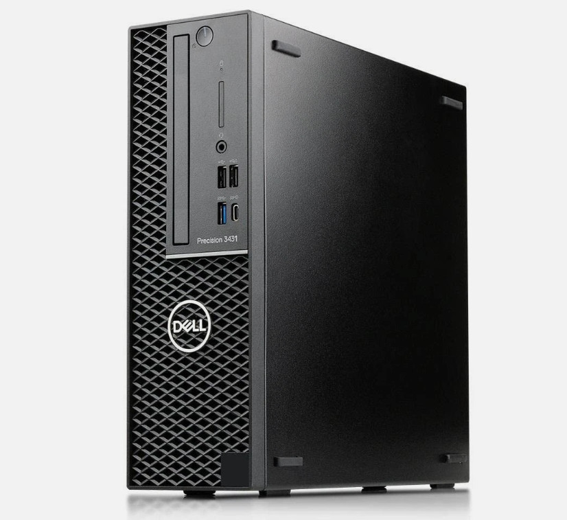 LOT OF 2 Dell Precision 3431 SFF Barebone Case Chassis NO CPU/RAM/SSD