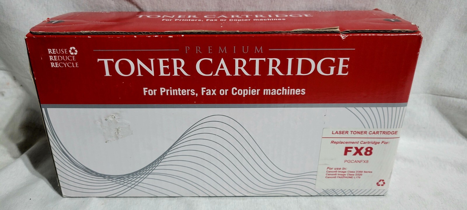 Premium Canon FX-8 Toner Cartridge D300 D320 L170 New In box 