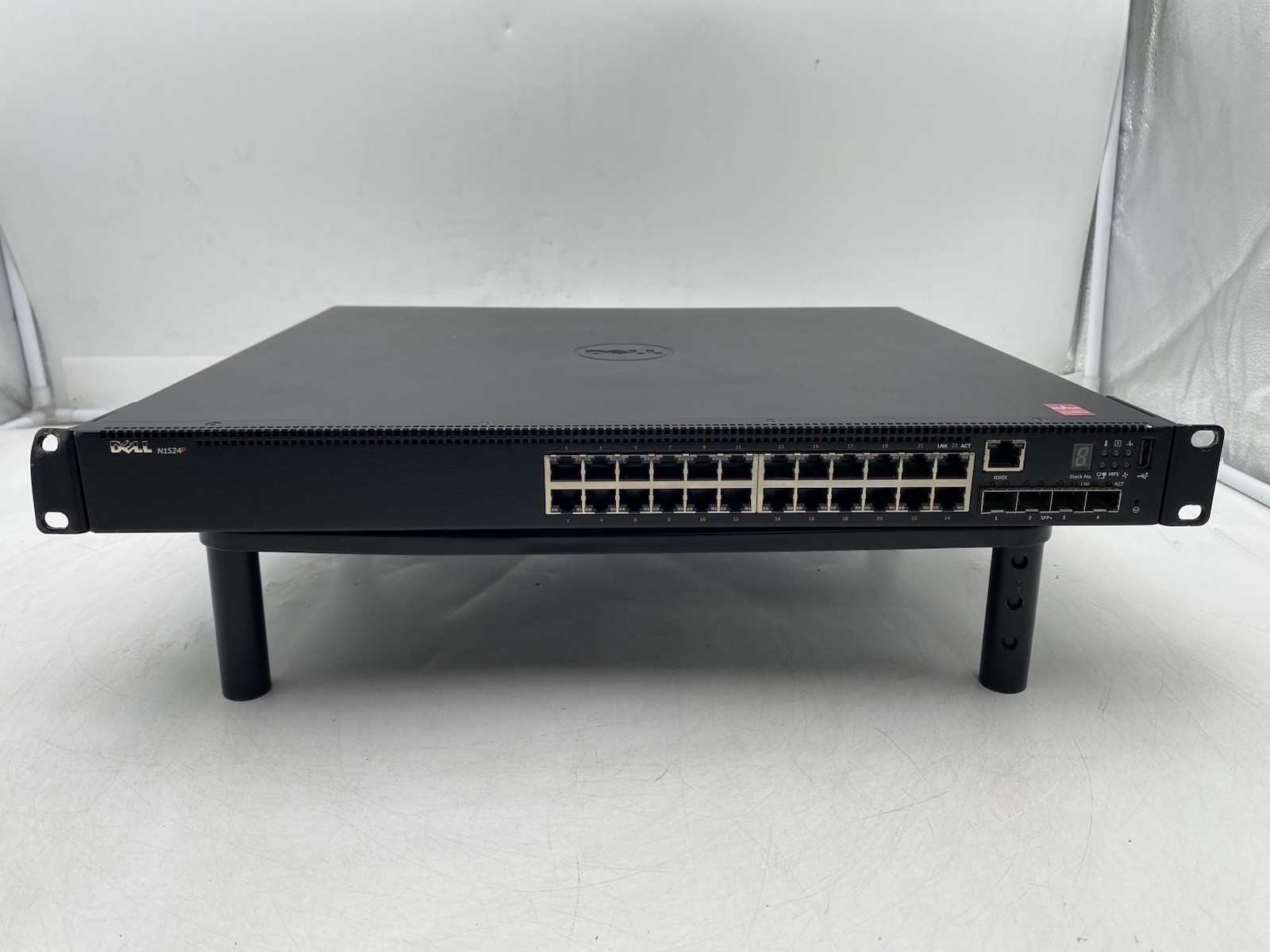 Dell N1524P 24-Port Ethernet Switch Network N1500 Gigabit PoE+ 4x SFP+