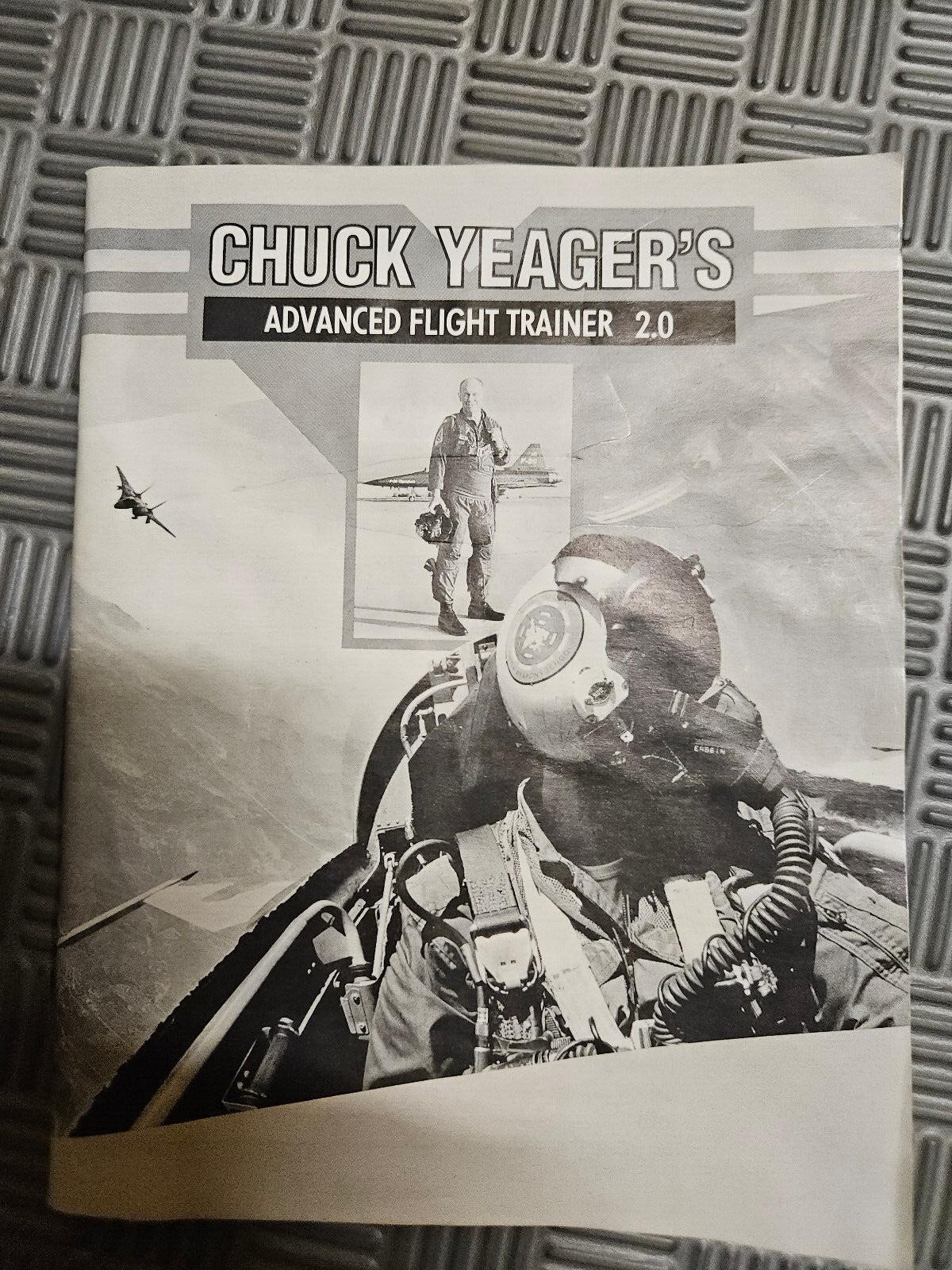 CHUCK YEAGER'S ADVANCED FLIGHT TRAINER 2.0 Manual for Atari