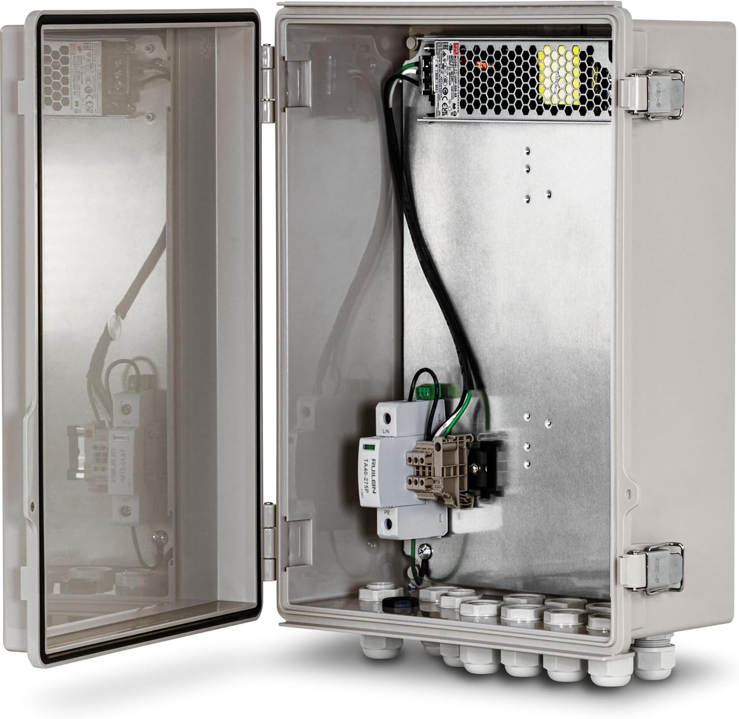 TRENDnet TI-CA3K, Outdoor IP68 Weatherproof Enclosure with PowerSupply