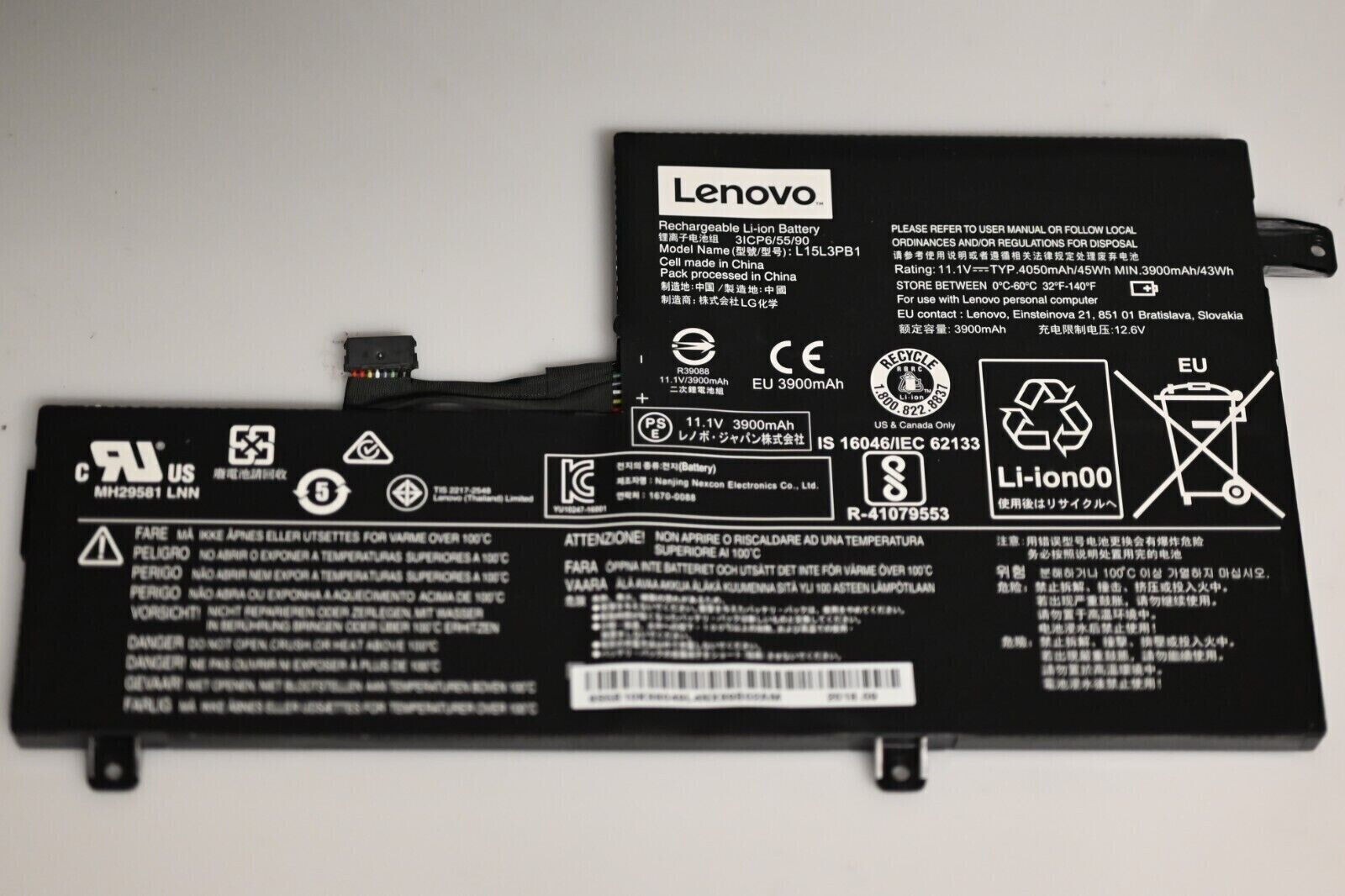 OEM L15M3PB1 Battery for Lenovo Chromebook S330 C330 N22 N23 L15L3PB1